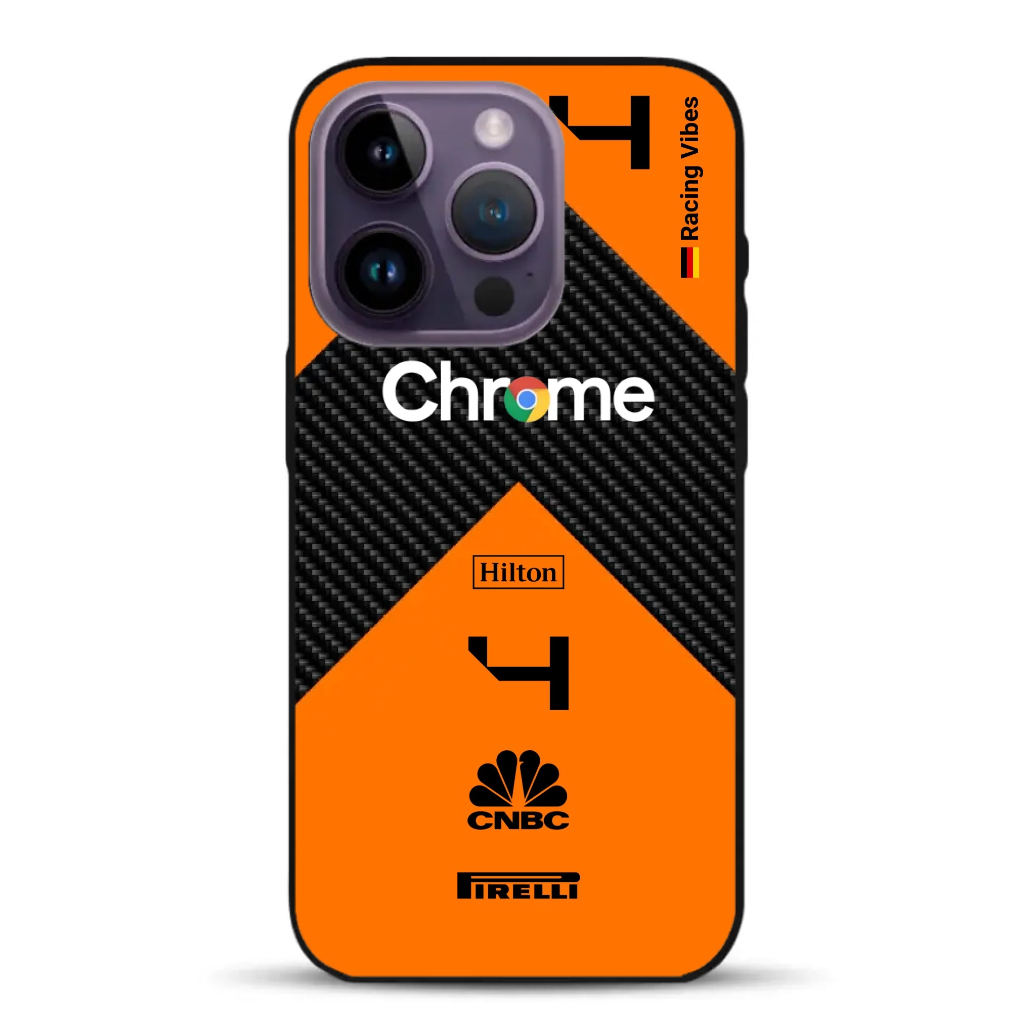 McL F1 2024 Livery - Individuelle Handyhülle für iPhone