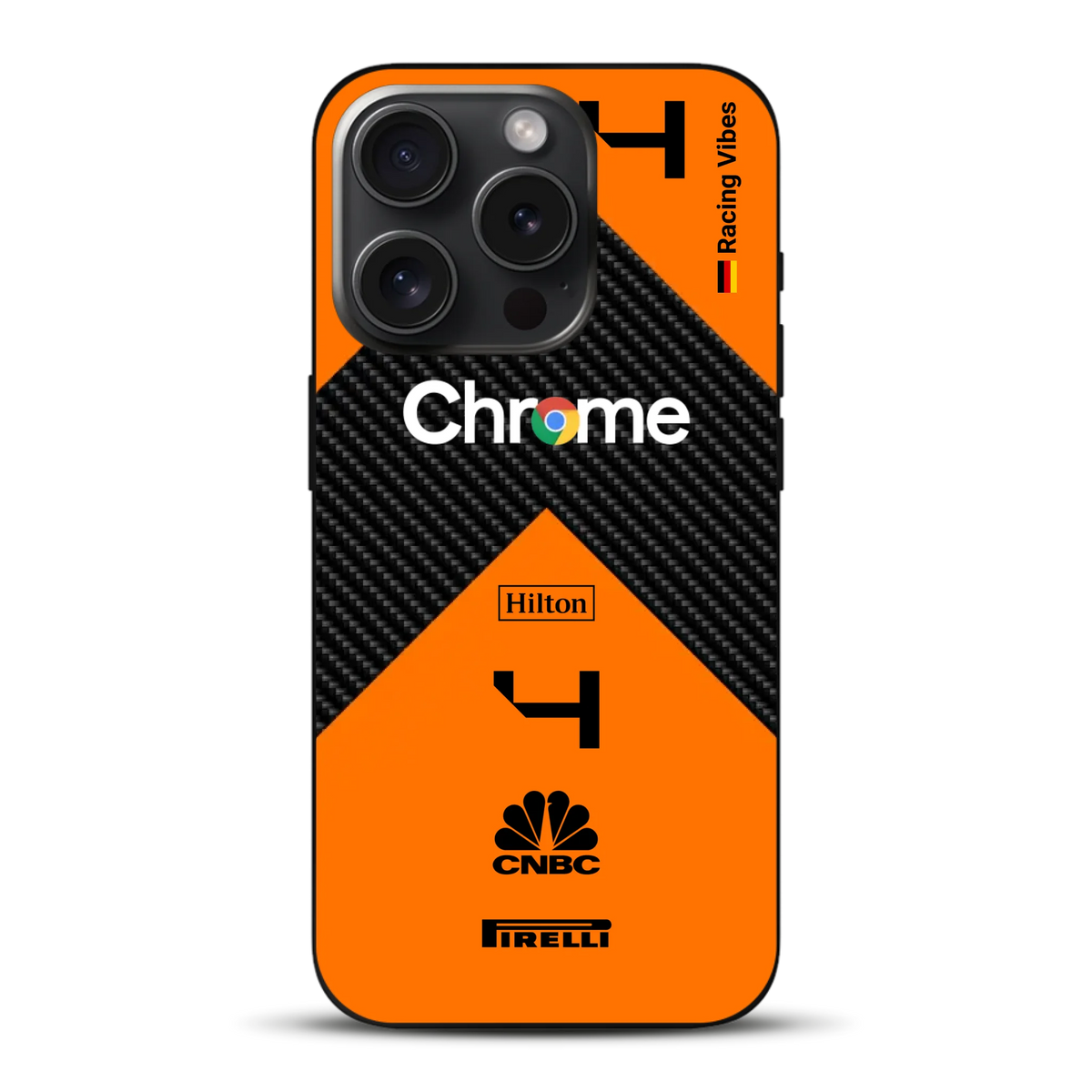 McL F1 2024 Livery - Individuelle Handyhülle für iPhone