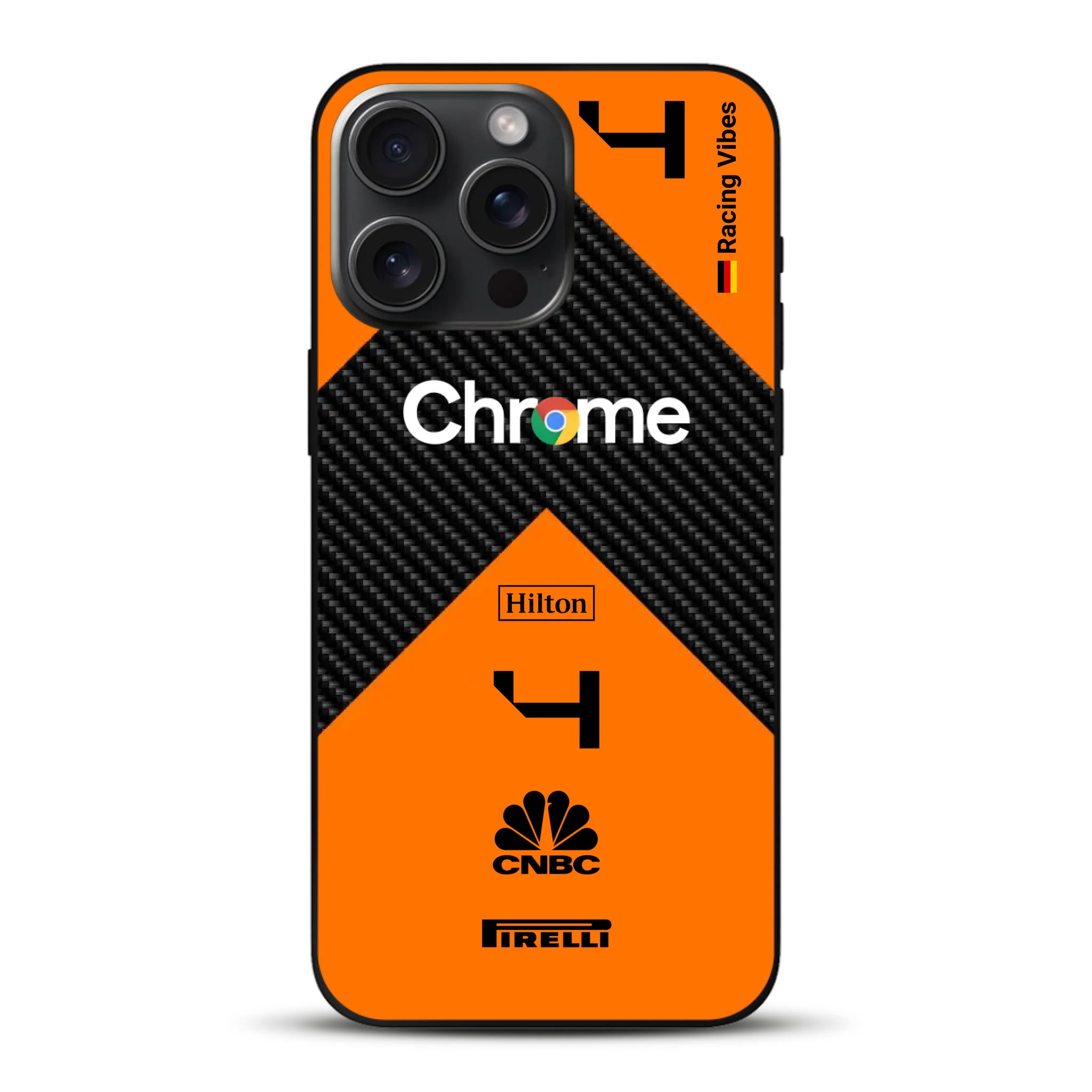 McL F1 2024 Livery - Individuelle Handyhülle für iPhone