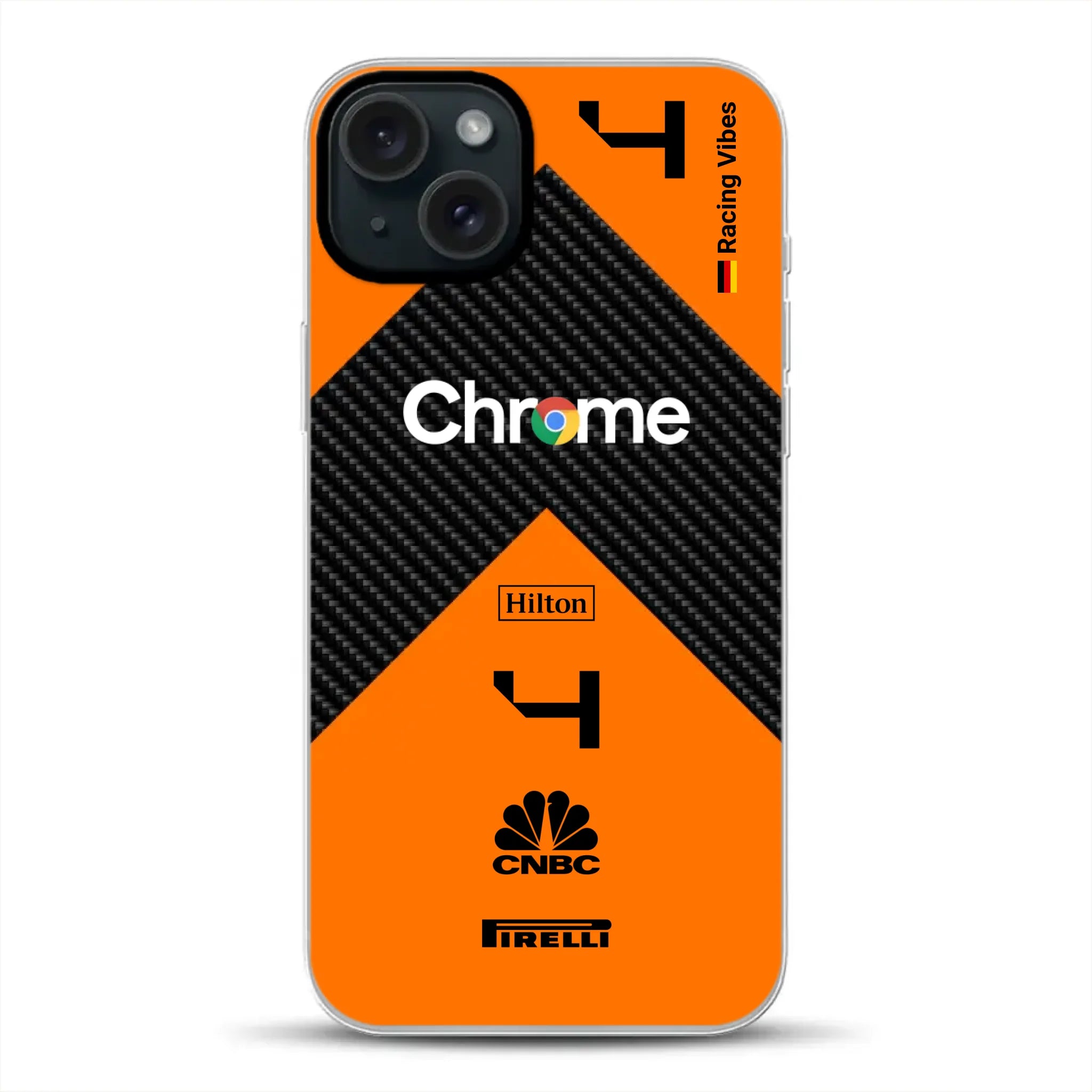 McL F1 2024 Livery - Individuelle Handyhülle für iPhone