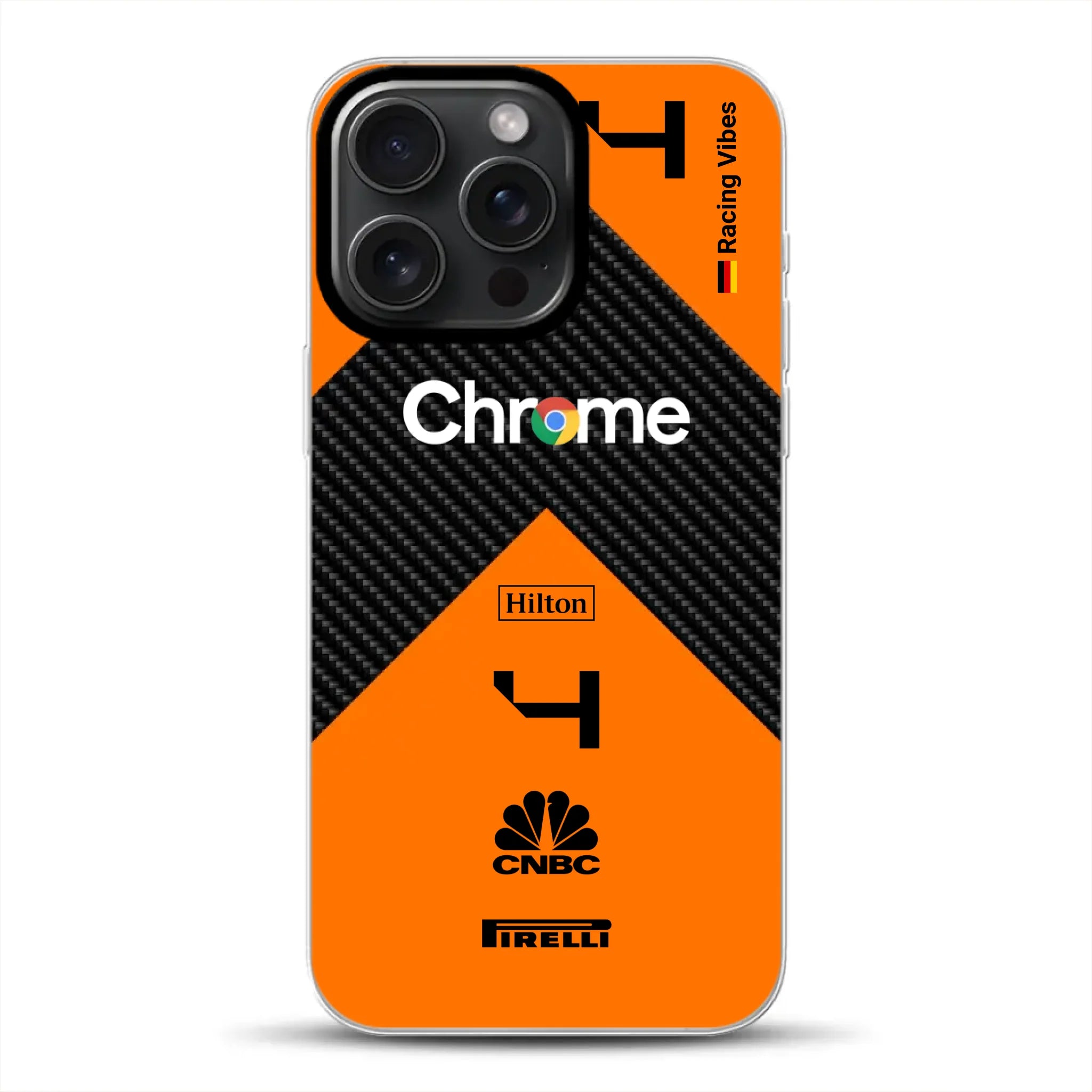 McL F1 2024 Livery - Individuelle Handyhülle für iPhone