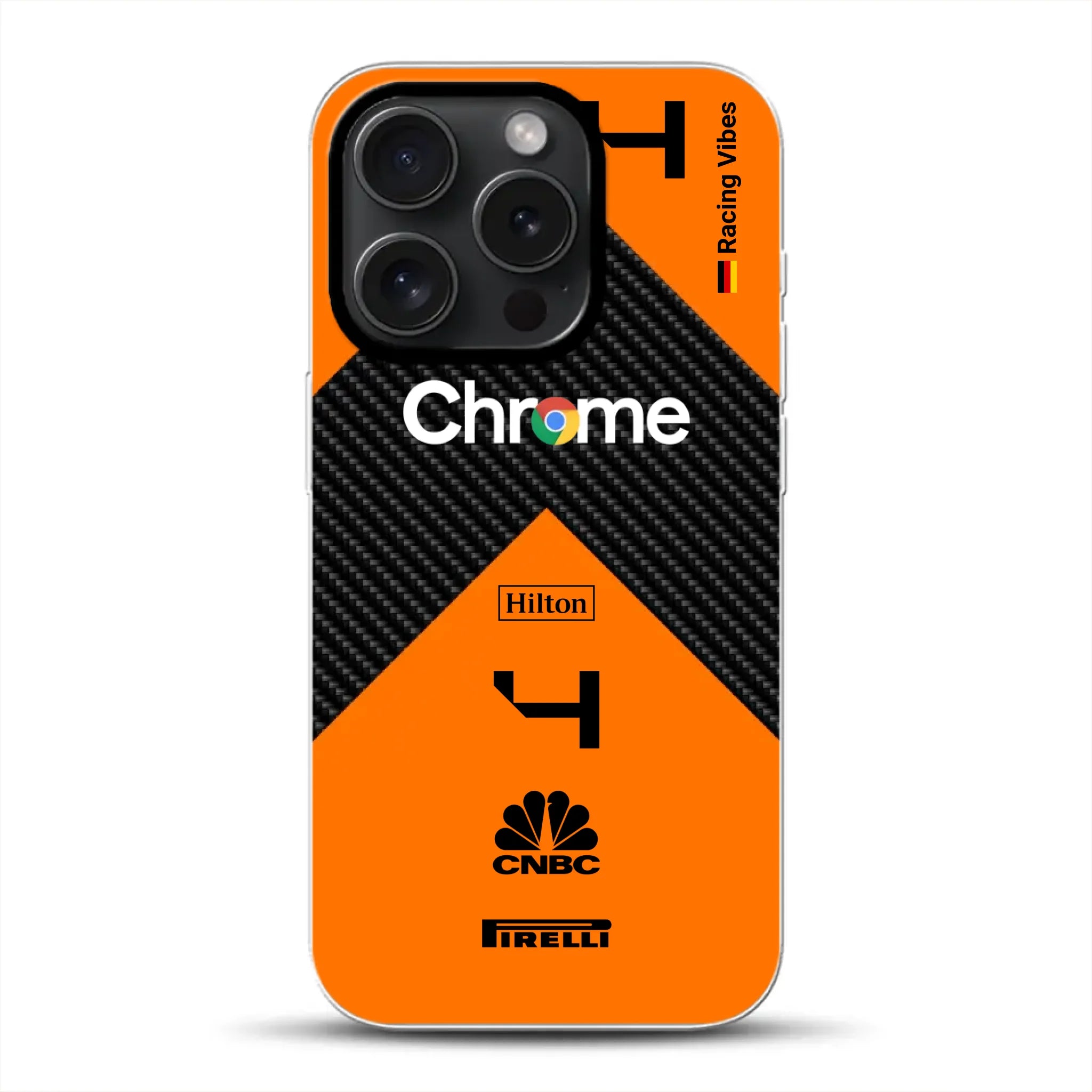 McL F1 2024 Livery - Individuelle Handyhülle für iPhone