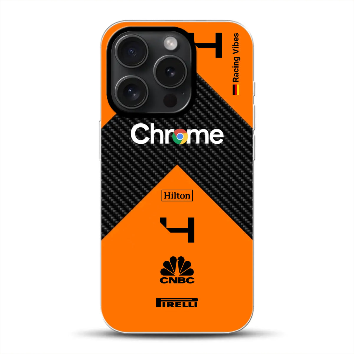 McL F1 2024 Livery - Individuelle Handyhülle für iPhone