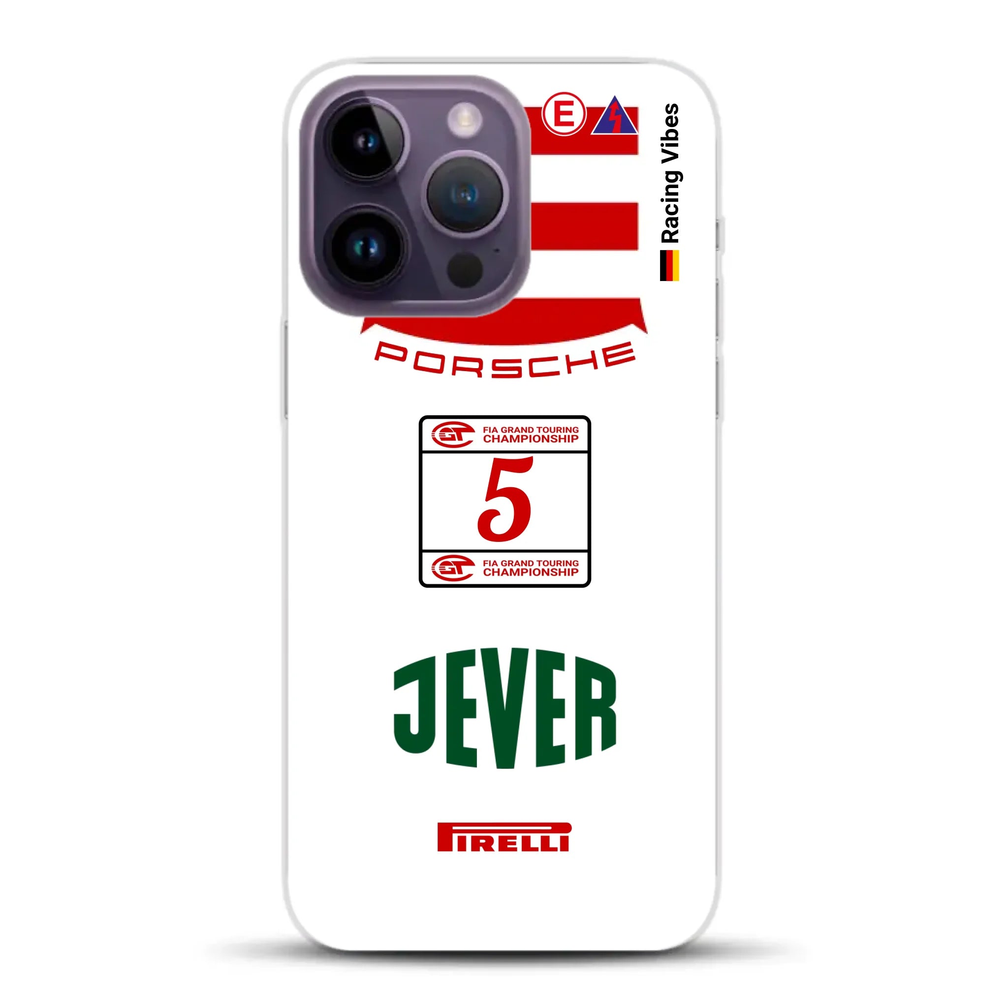 911 GT1 Zakspeed FIA GT 1998 Livery - Custodia per cellulare personalizzata per iPhone
