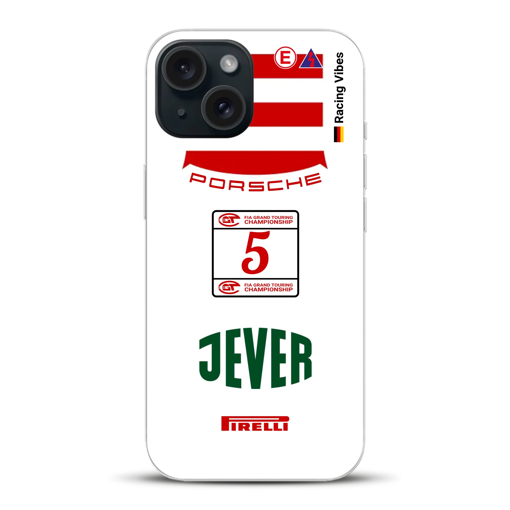 911 GT1 Zakspeed FIA GT 1998 Livery - Custodia per cellulare personalizzata per iPhone