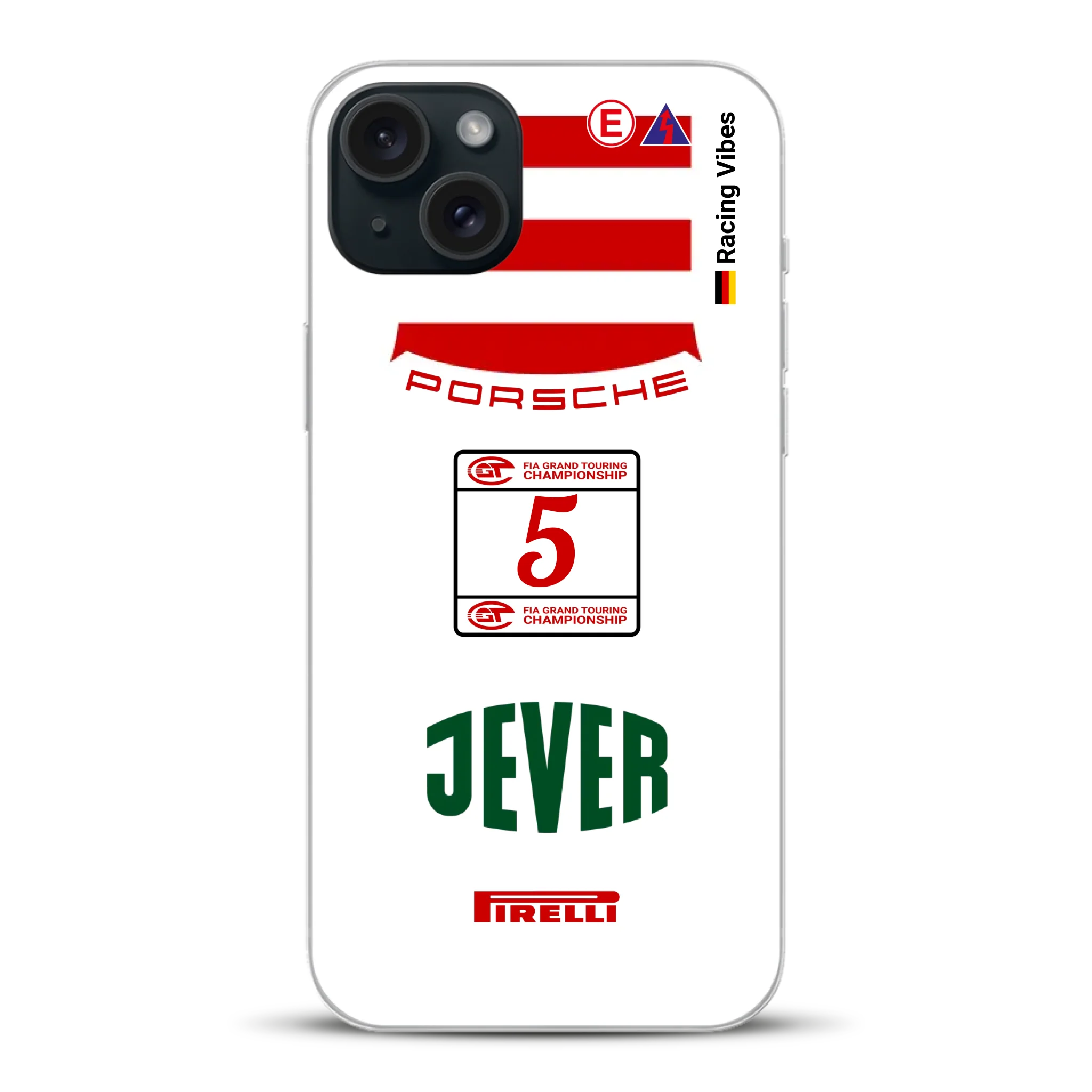 911 GT1 Zakspeed FIA GT 1998 Livery - Custodia per cellulare personalizzata per iPhone