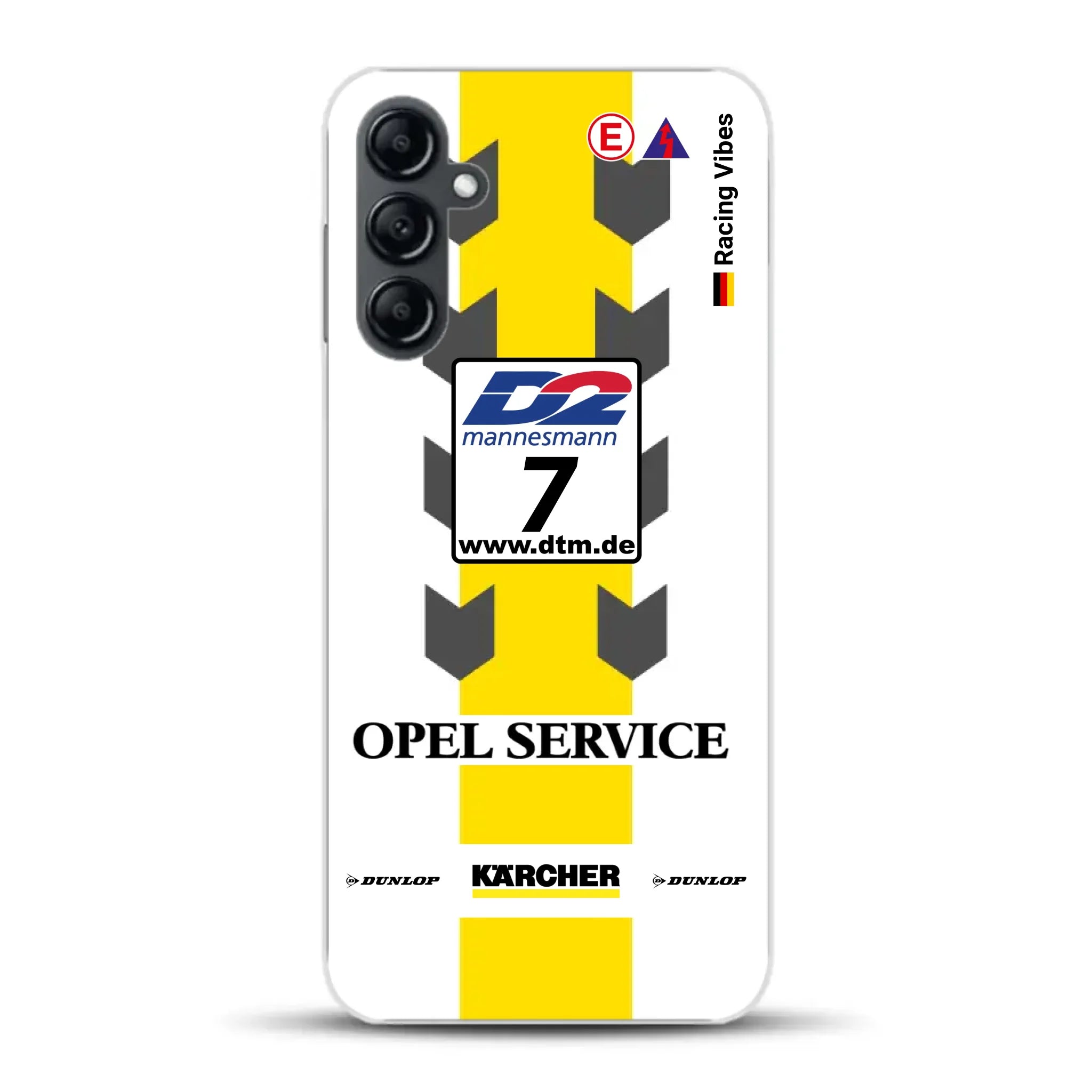 Astra V8 Coupé DTM #7 Team Phoenix 2000 Livery - Individuelle Handyhülle für Samsung