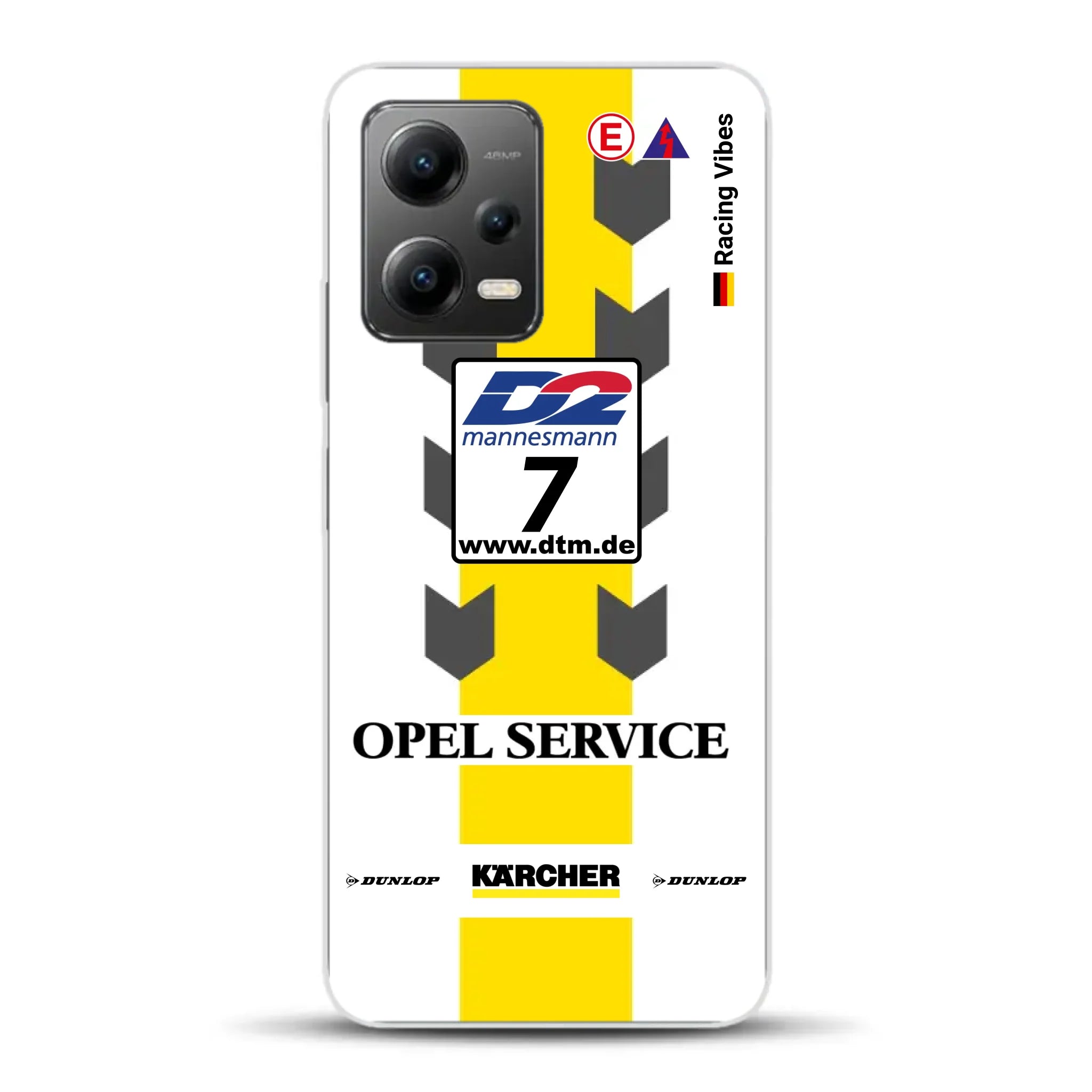 Astra V8 Coupé DTM #7 Team Phoenix 2000 Livery - Custodia per cellulare personalizzata per Xiaomi