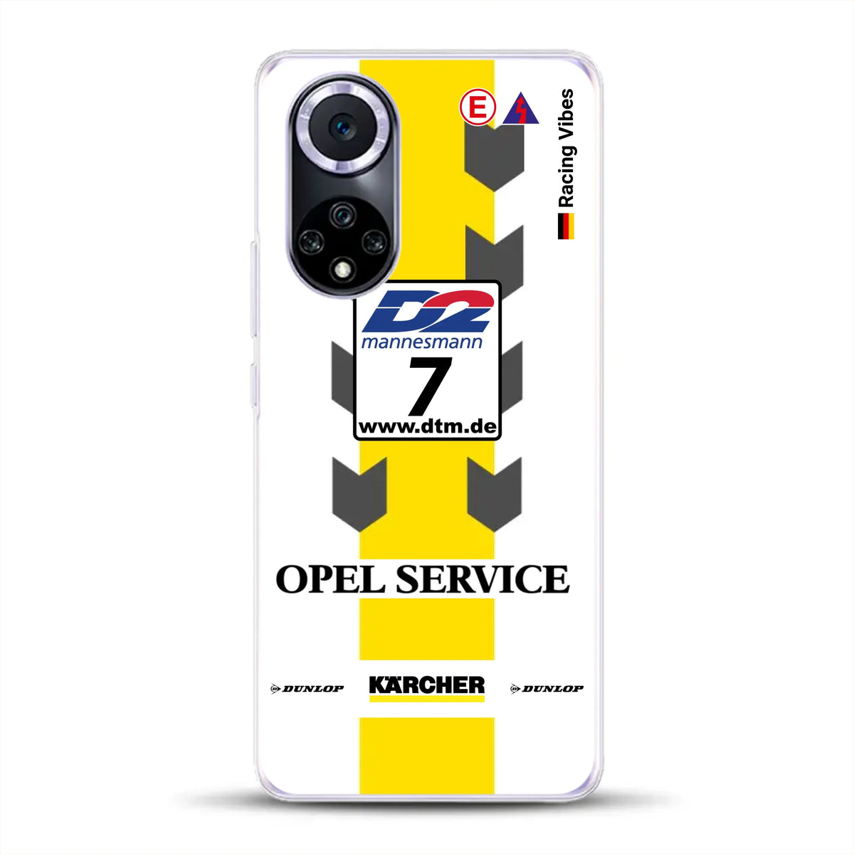 Astra V8 Coupé DTM #7 Team Phoenix 2000 Livery - Personnalisé coque pour Huawei