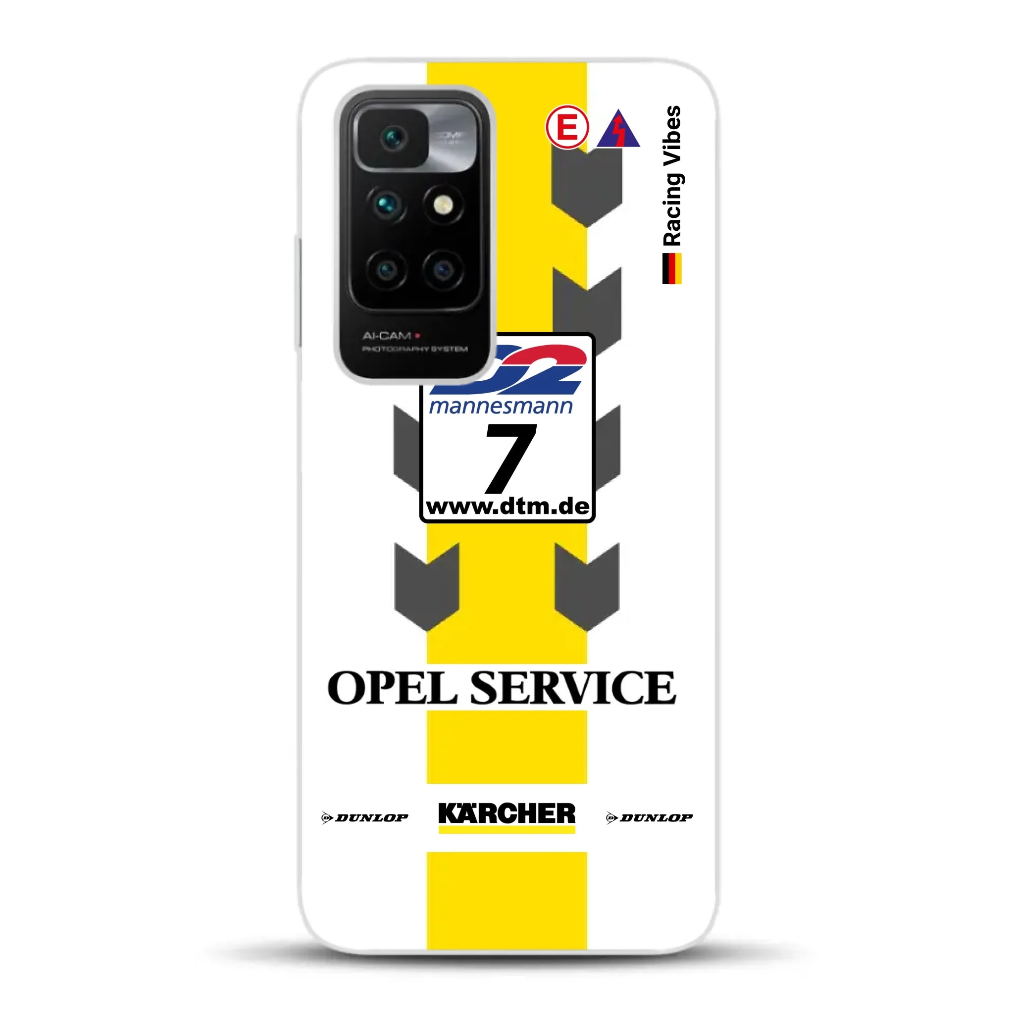 Astra V8 Coupé DTM #7 Team Phoenix 2000 Livery - Custodia per cellulare personalizzata per Xiaomi