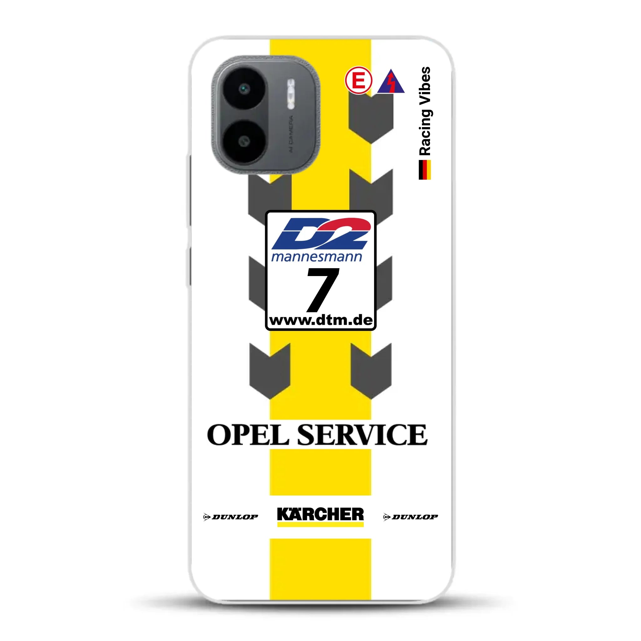 Astra V8 Coupé DTM #7 Team Phoenix 2000 Livery - Custodia per cellulare personalizzata per Xiaomi