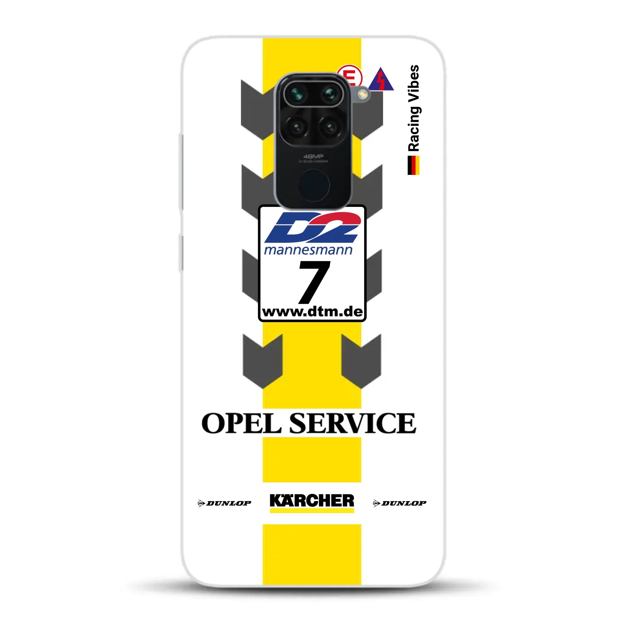 Astra V8 Coupé DTM #7 Team Phoenix 2000 Livery - Custodia per cellulare personalizzata per Xiaomi
