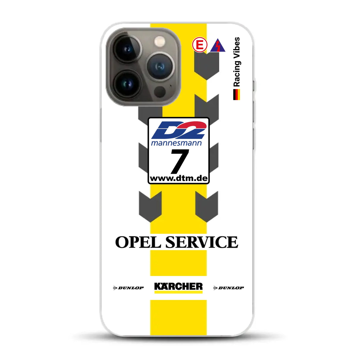 Astra V8 Coupé DTM #7 Team Phoenix 2000 Livery - Personnalisé coque pour iPhone