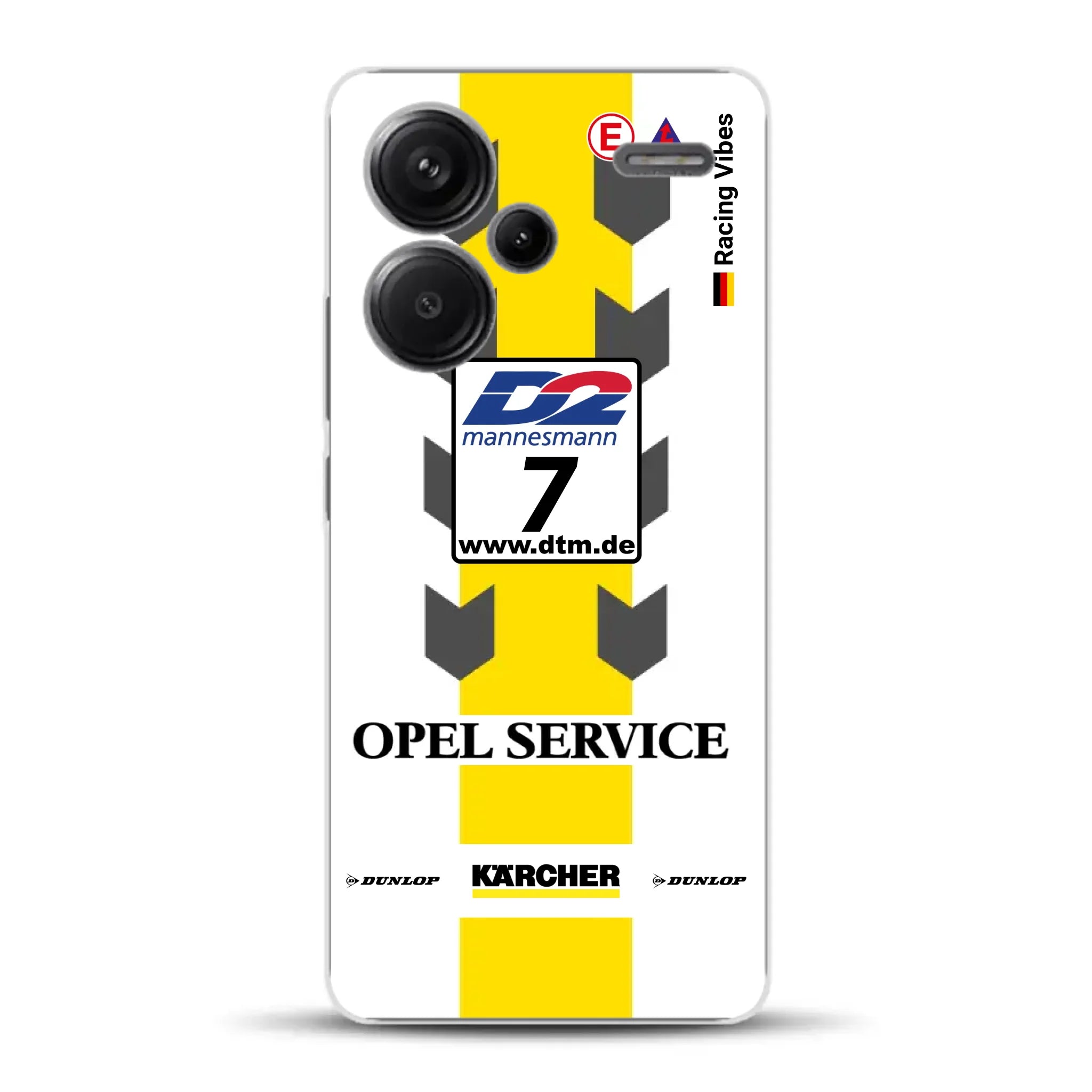 Astra V8 Coupé DTM #7 Team Phoenix 2000 Livery - Custodia per cellulare personalizzata per Xiaomi