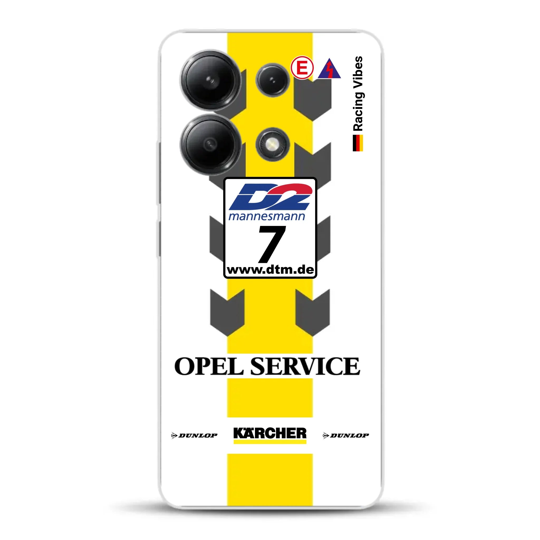Astra V8 Coupé DTM #7 Team Phoenix 2000 Livery - Custodia per cellulare personalizzata per Xiaomi