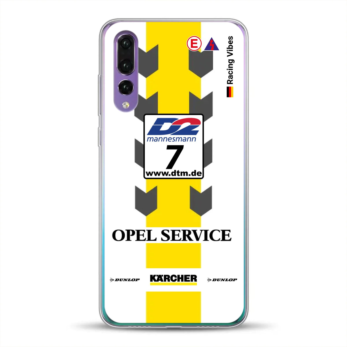 Astra V8 Coupé DTM #7 Team Phoenix 2000 Livery - Personnalisé coque pour Huawei