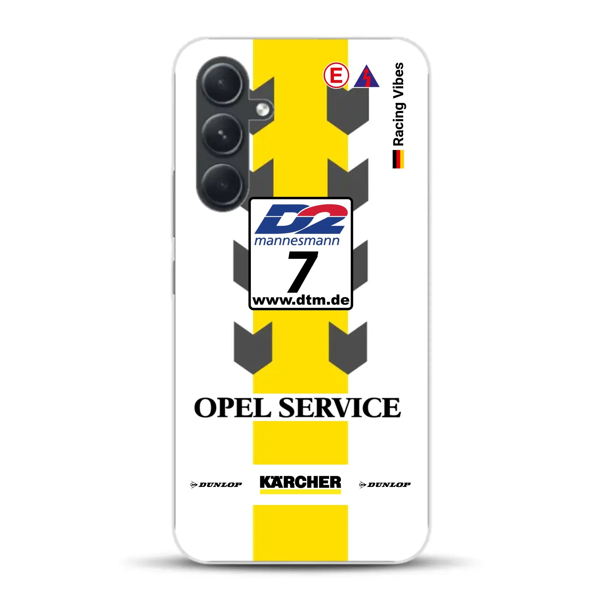 Astra V8 Coupé DTM #7 Team Phoenix 2000 Livery - Individuelle Handyhülle für Samsung