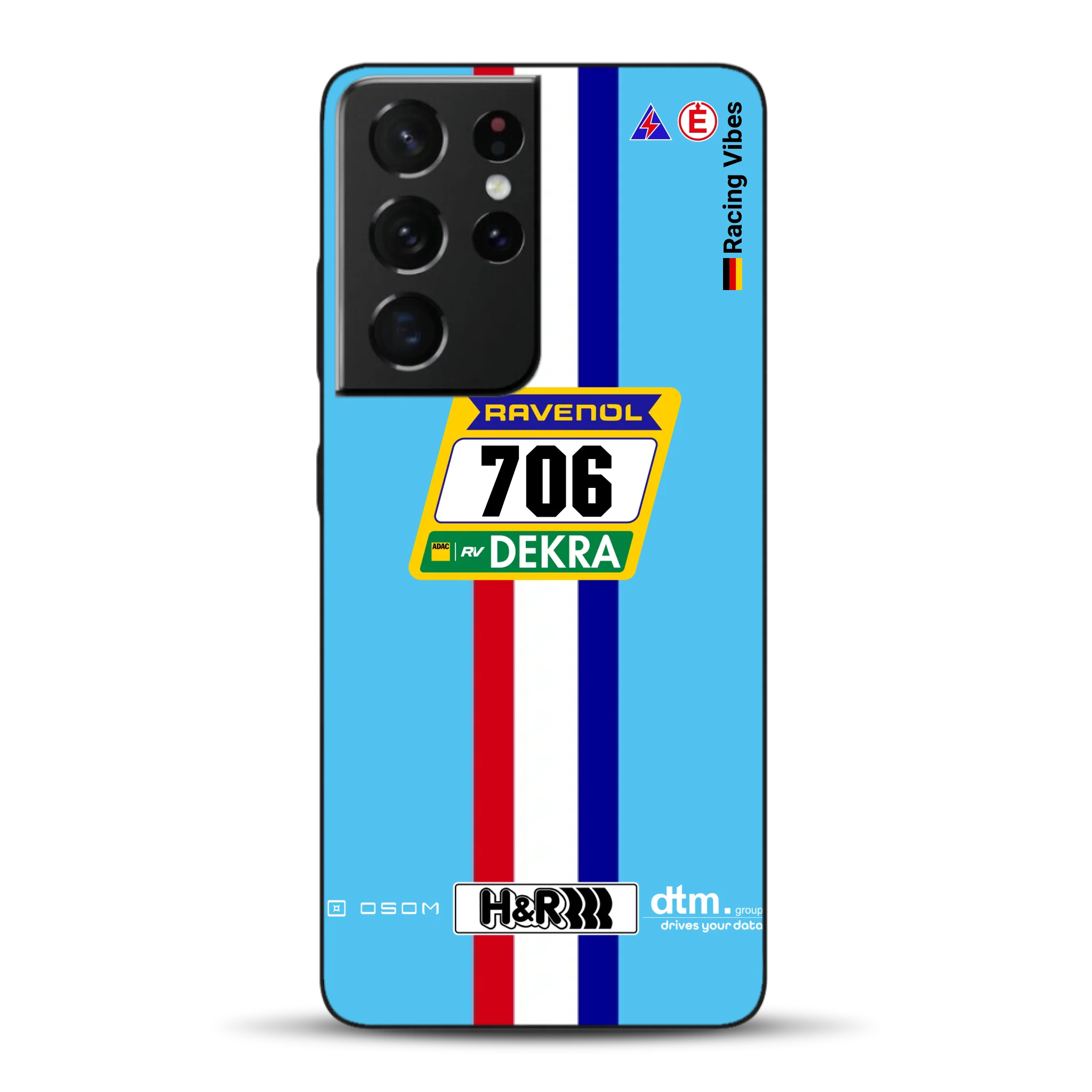 Glickenhaus SCG004c Nürburgring 2024 Livery - Custodia per cellulare personalizzata per Samsung