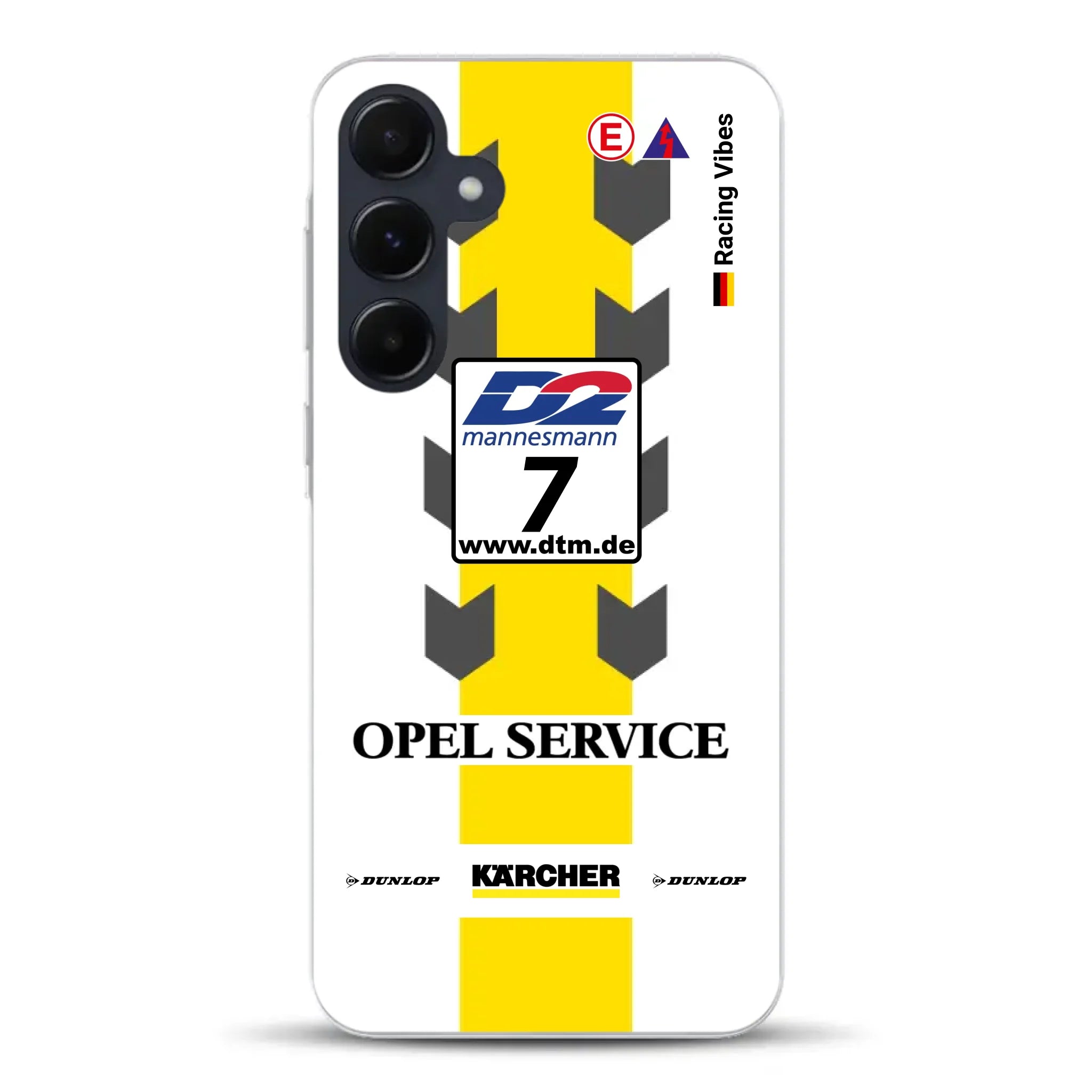 Astra V8 Coupé DTM #7 Team Phoenix 2000 Livery - Individuelle Handyhülle für Samsung