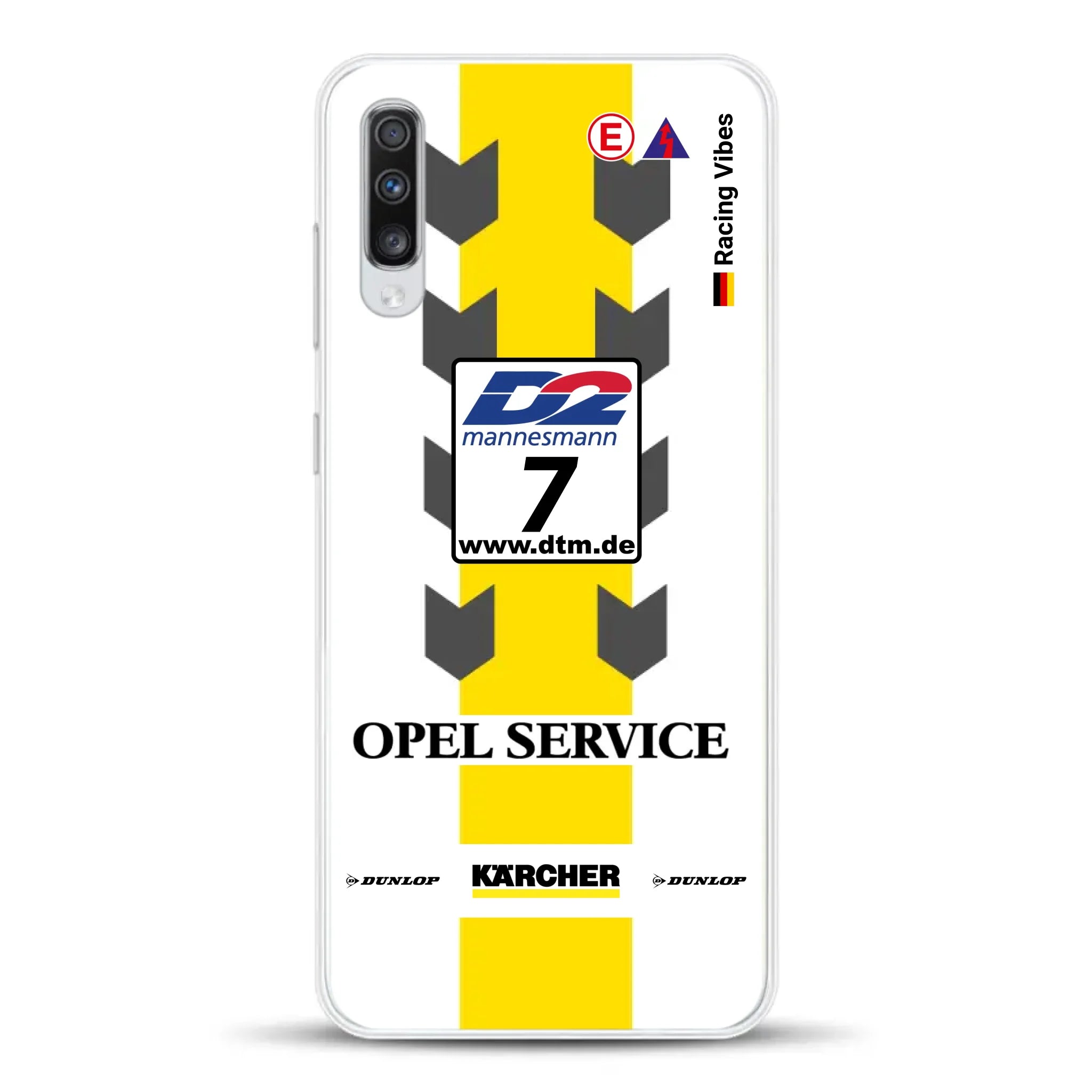 Astra V8 Coupé DTM #7 Team Phoenix 2000 Livery - Individuelle Handyhülle für Samsung