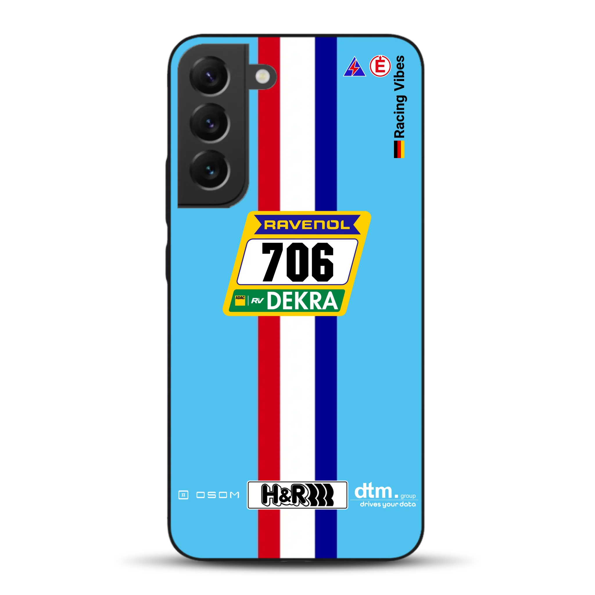 Glickenhaus SCG004c Nürburgring 2024 Livery - Custodia per cellulare personalizzata per Samsung