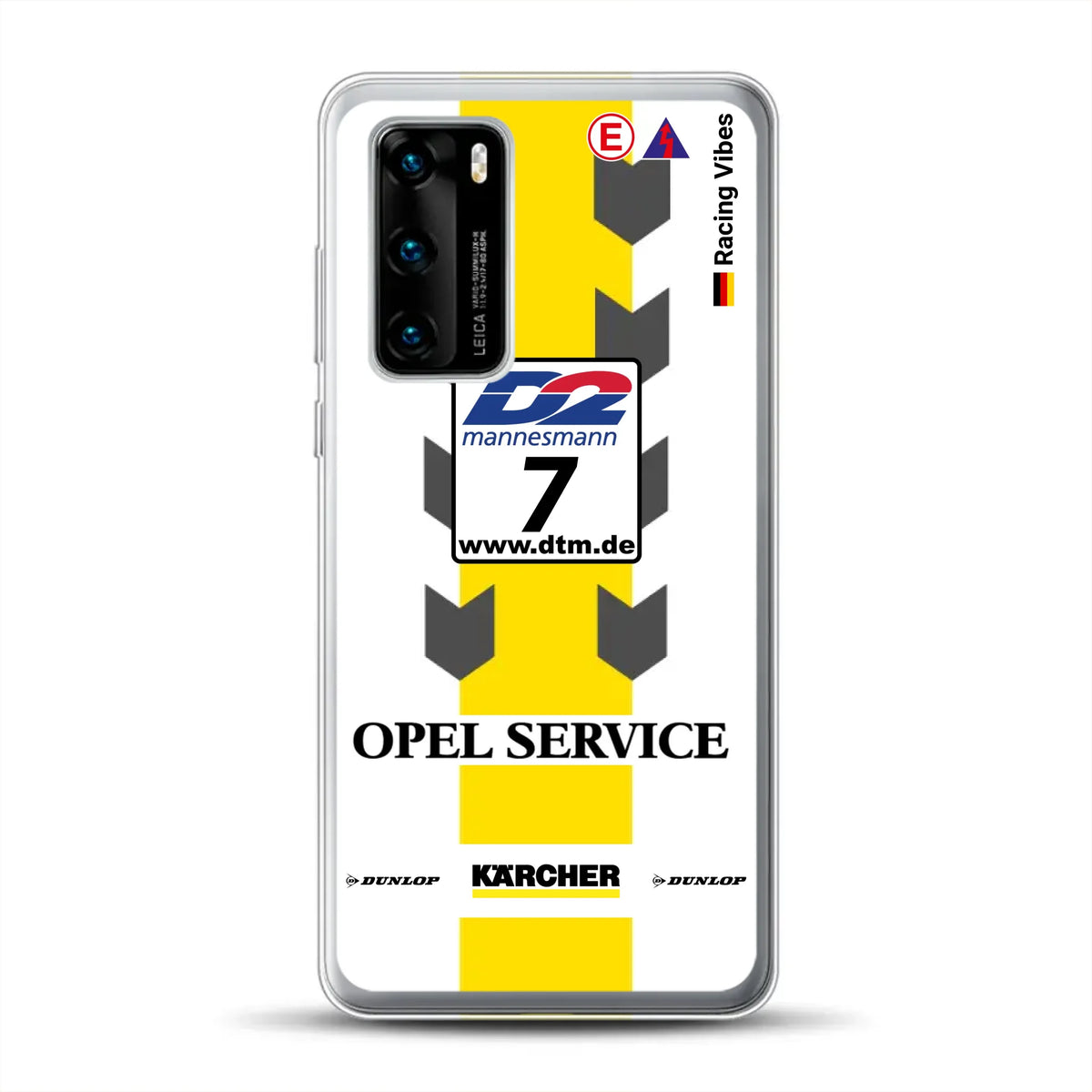 Astra V8 Coupé DTM #7 Team Phoenix 2000 Livery - Personnalisé coque pour Huawei
