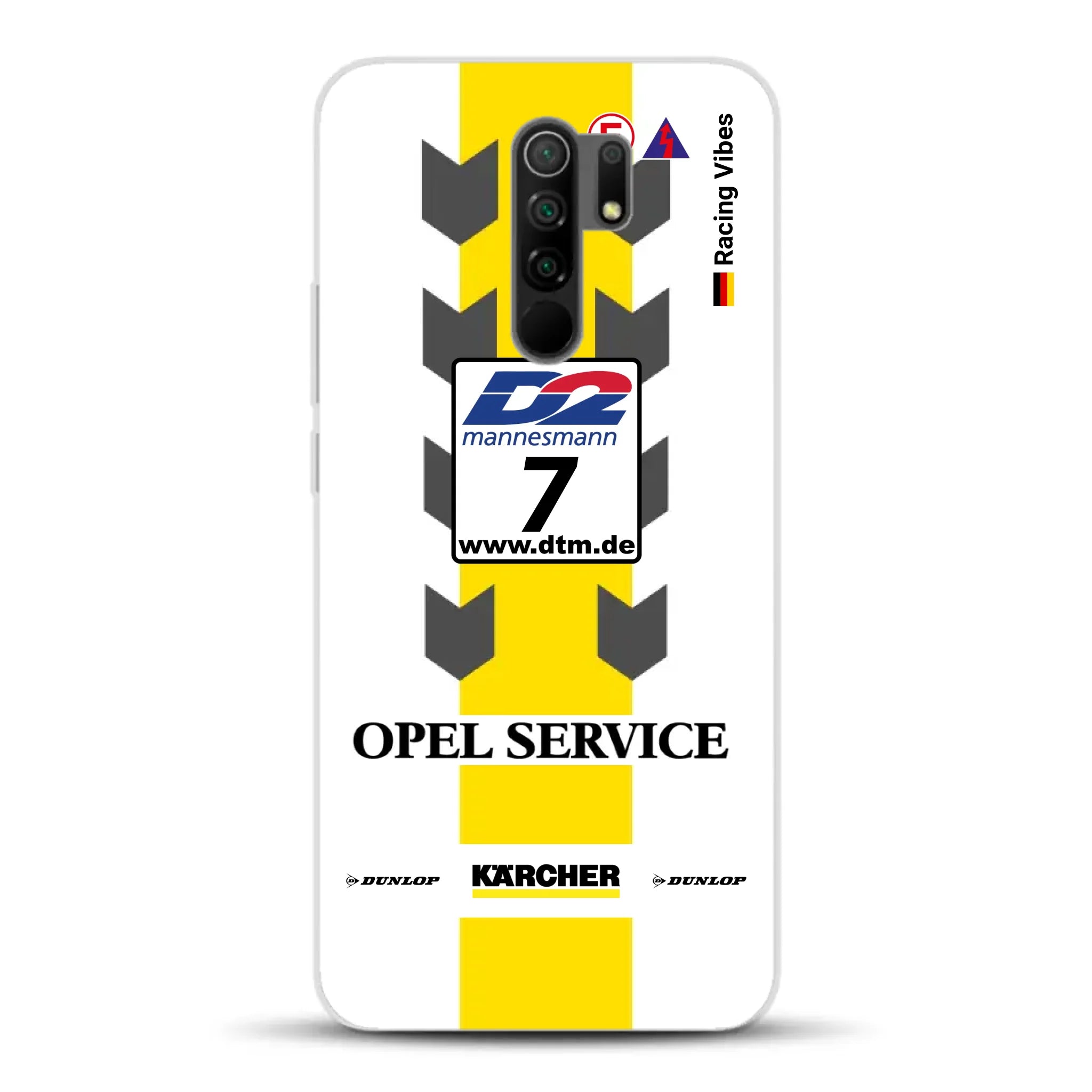 Astra V8 Coupé DTM #7 Team Phoenix 2000 Livery - Custodia per cellulare personalizzata per Xiaomi