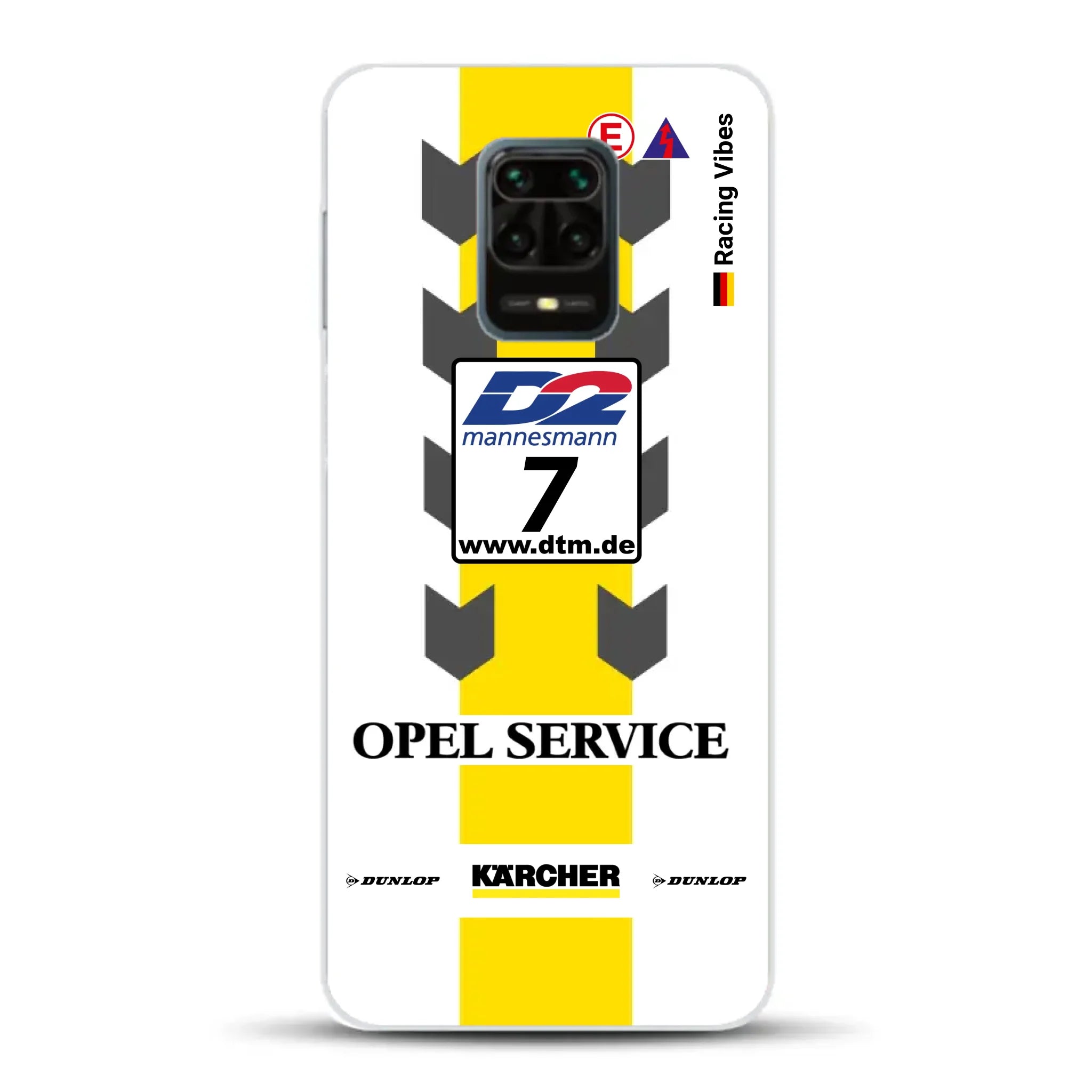 Astra V8 Coupé DTM #7 Team Phoenix 2000 Livery - Custodia per cellulare personalizzata per Xiaomi