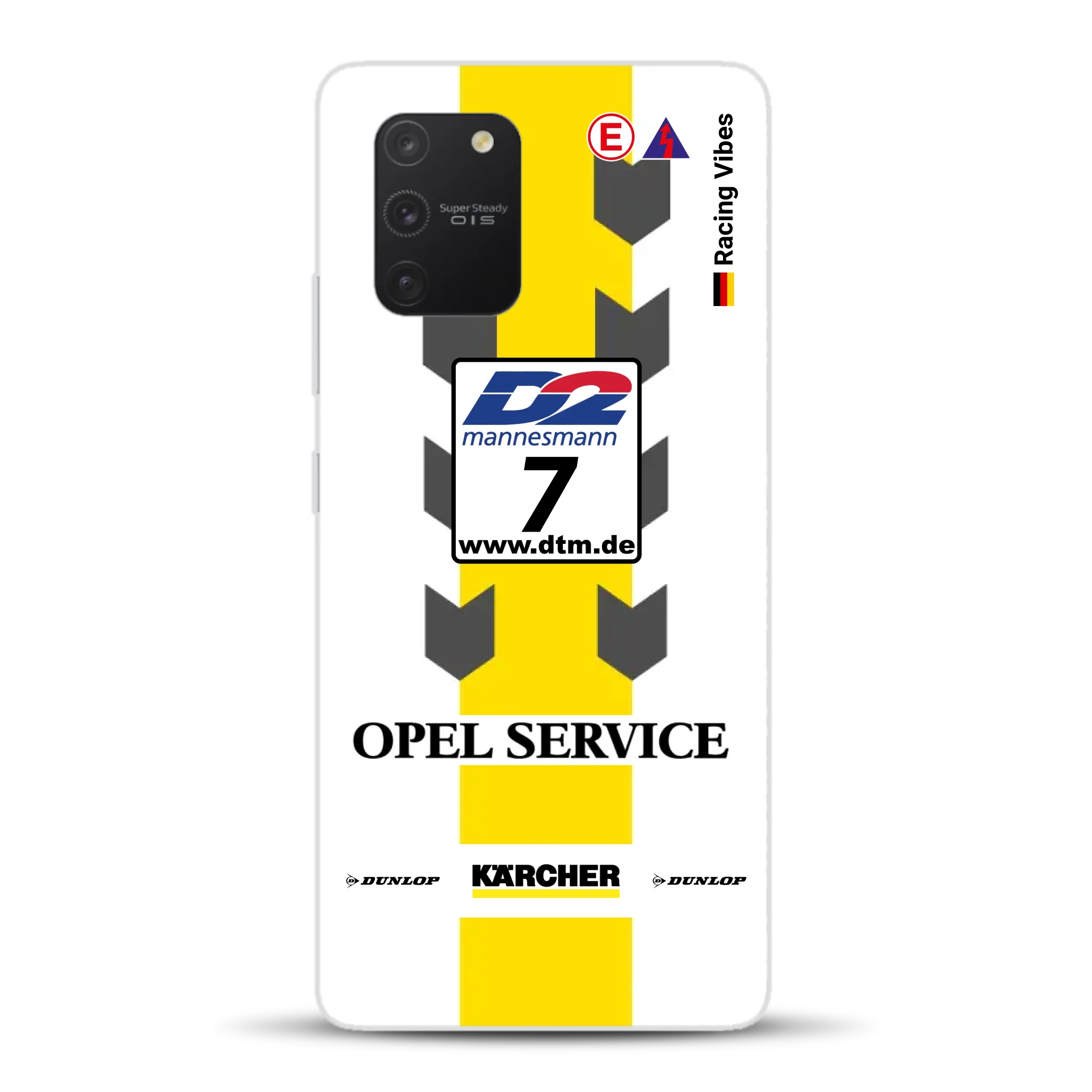 Astra V8 Coupé DTM #7 Team Phoenix 2000 Livery - Individuelle Handyhülle für Samsung