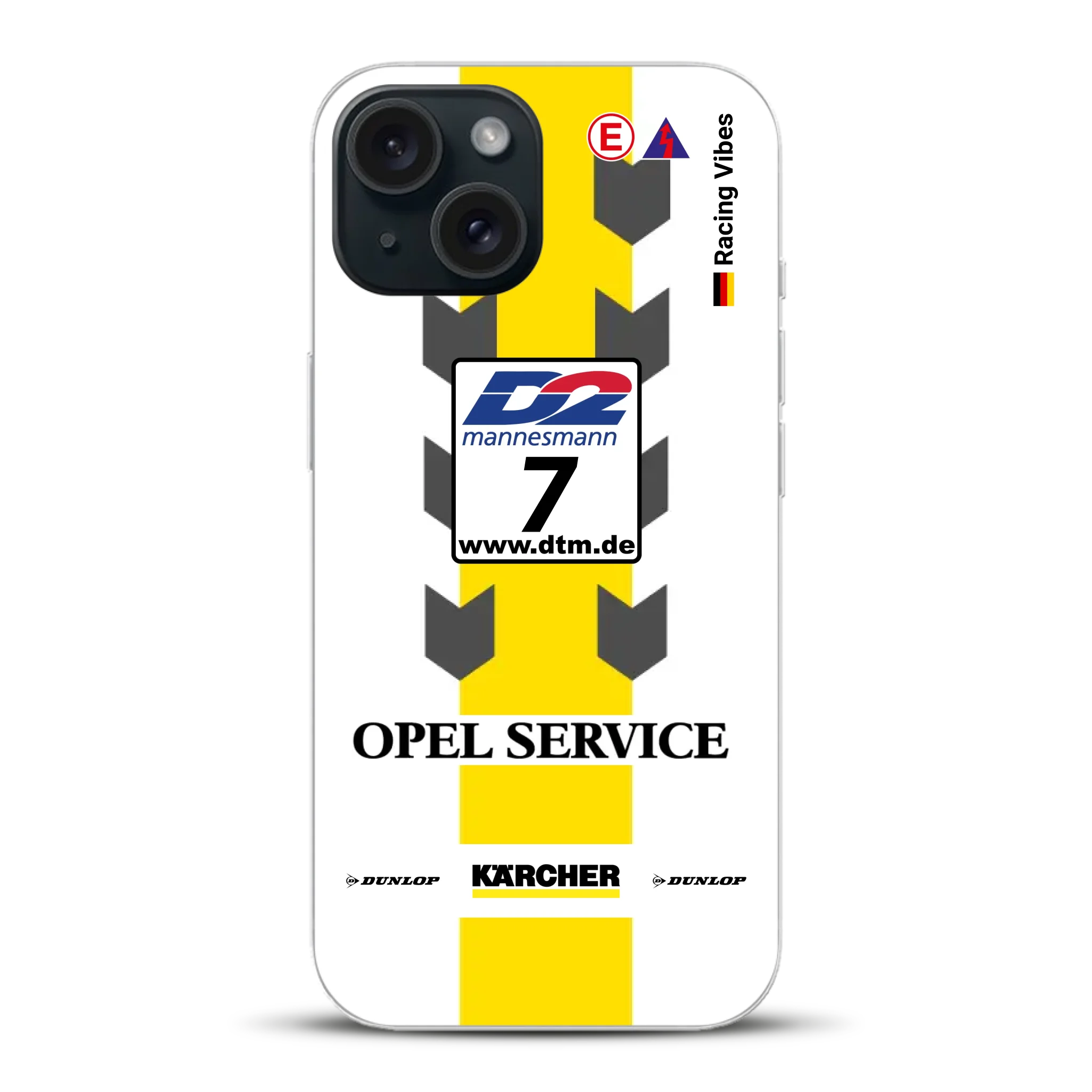 Astra V8 Coupé DTM #7 Team Phoenix 2000 Livery - Personnalisé coque pour iPhone