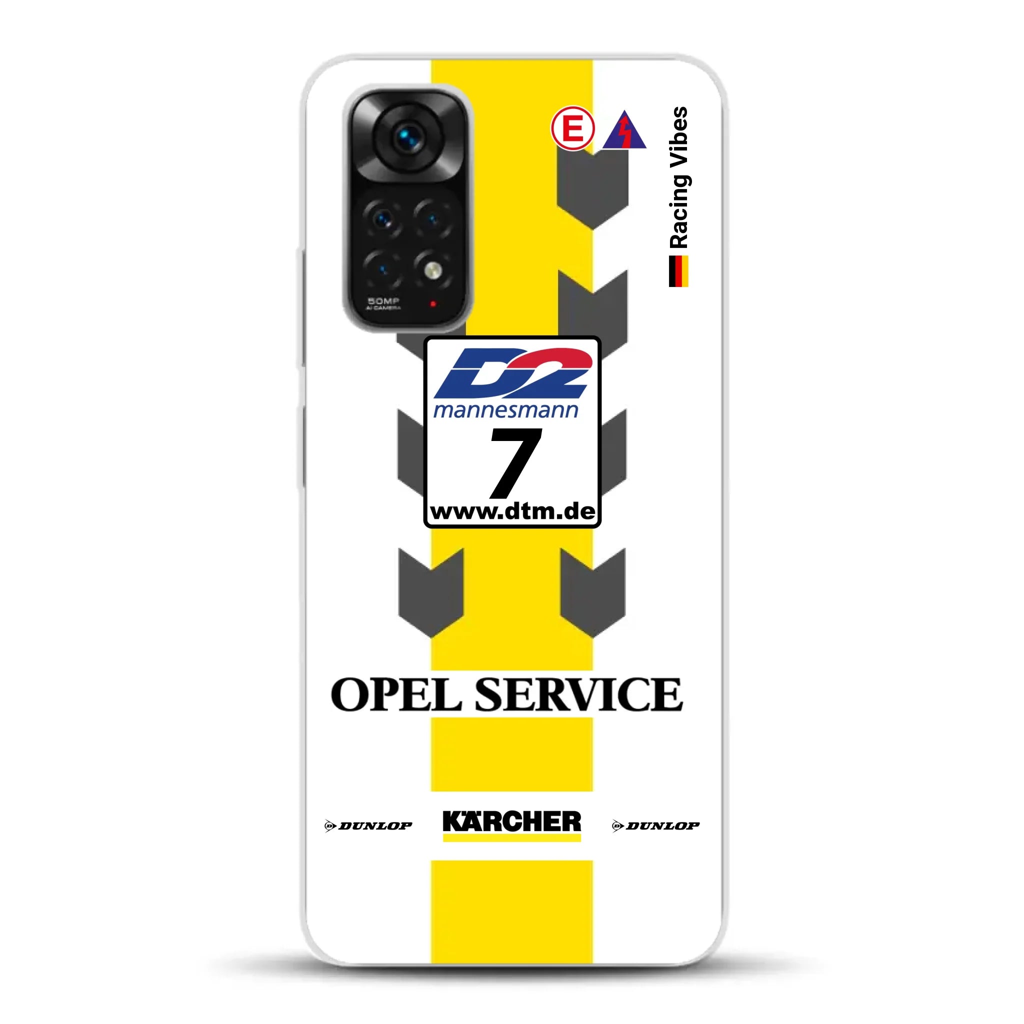 Astra V8 Coupé DTM #7 Team Phoenix 2000 Livery - Custodia per cellulare personalizzata per Xiaomi