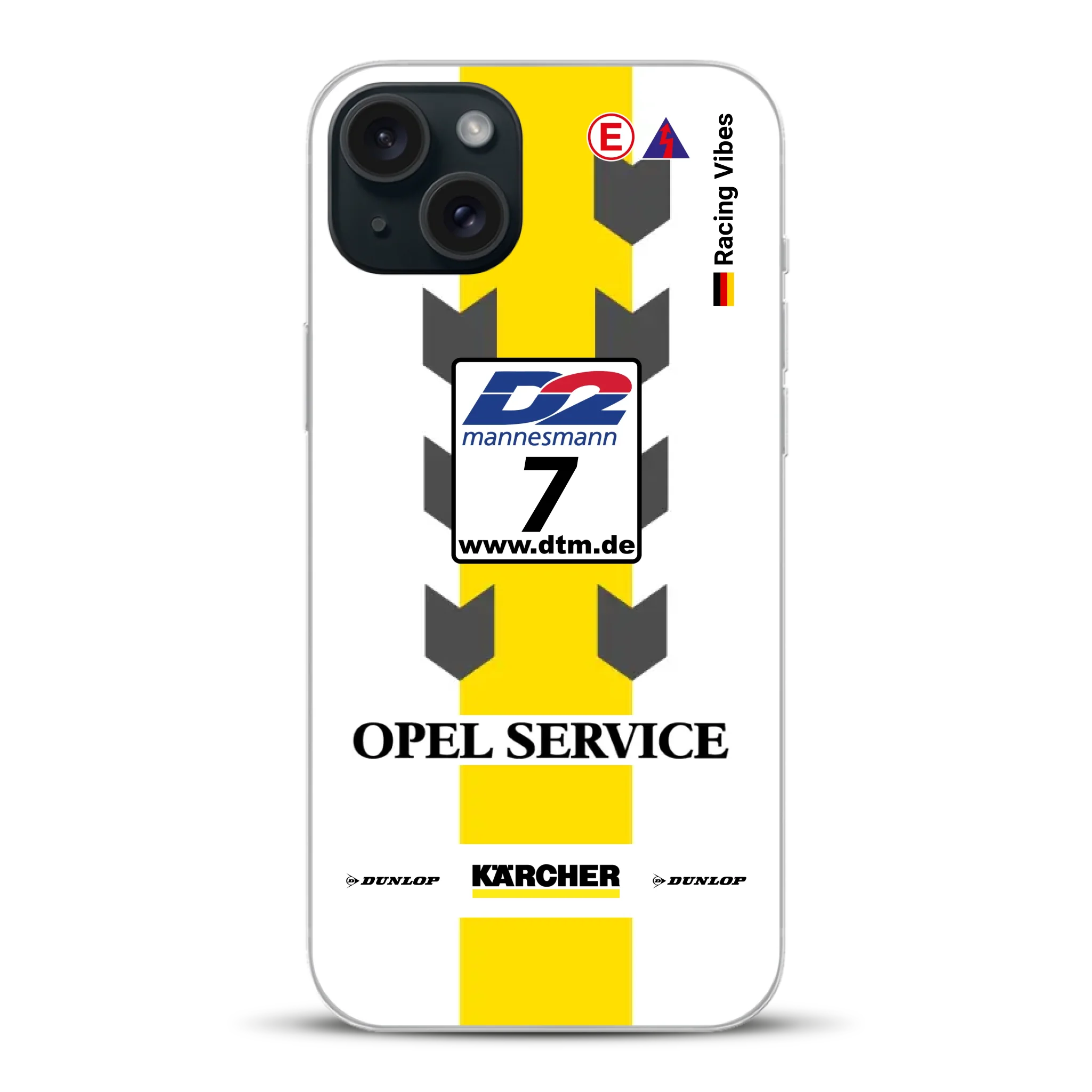 Astra V8 Coupé DTM #7 Team Phoenix 2000 Livery - Personnalisé coque pour iPhone