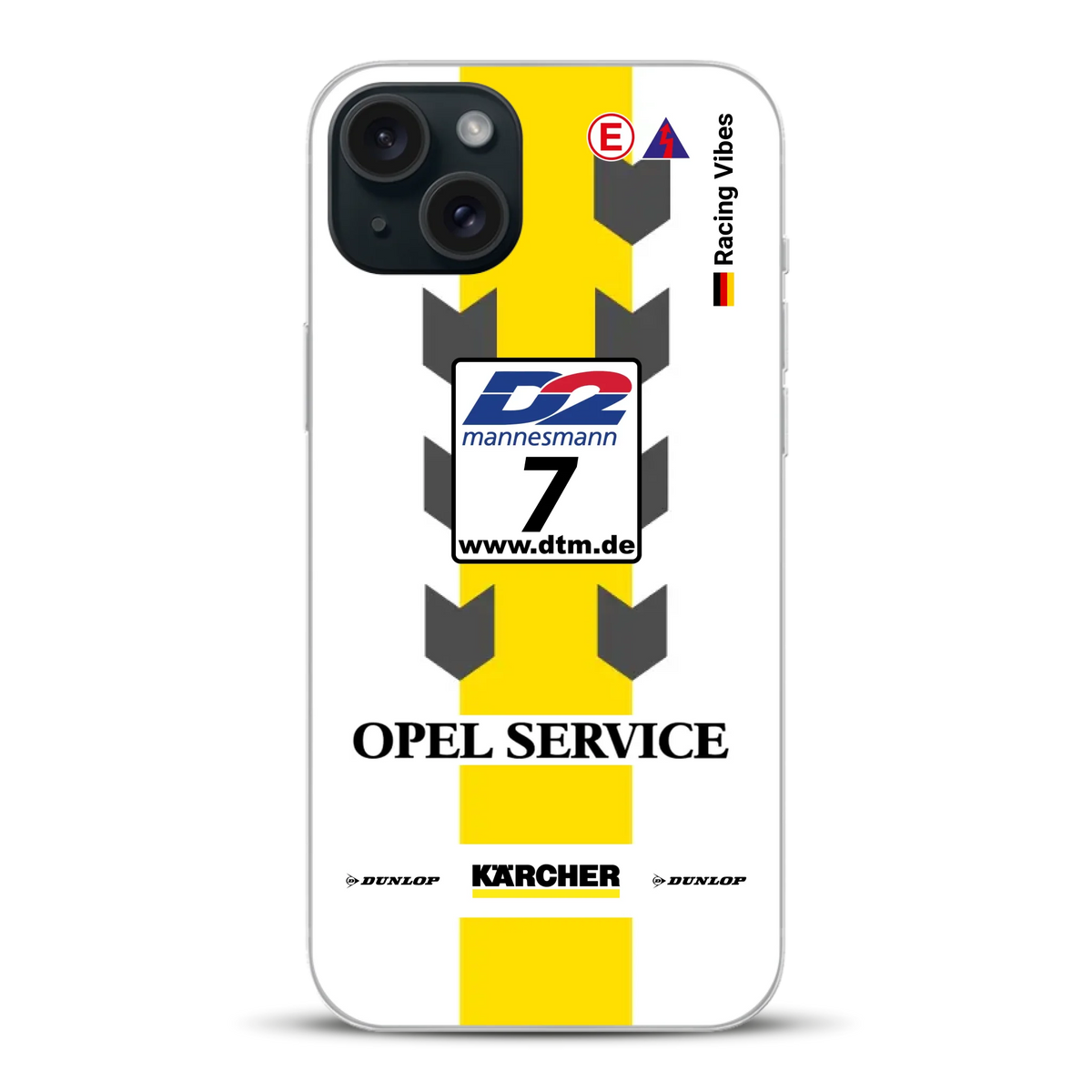 Astra V8 Coupé DTM #7 Team Phoenix 2000 Livery - Personnalisé coque pour iPhone