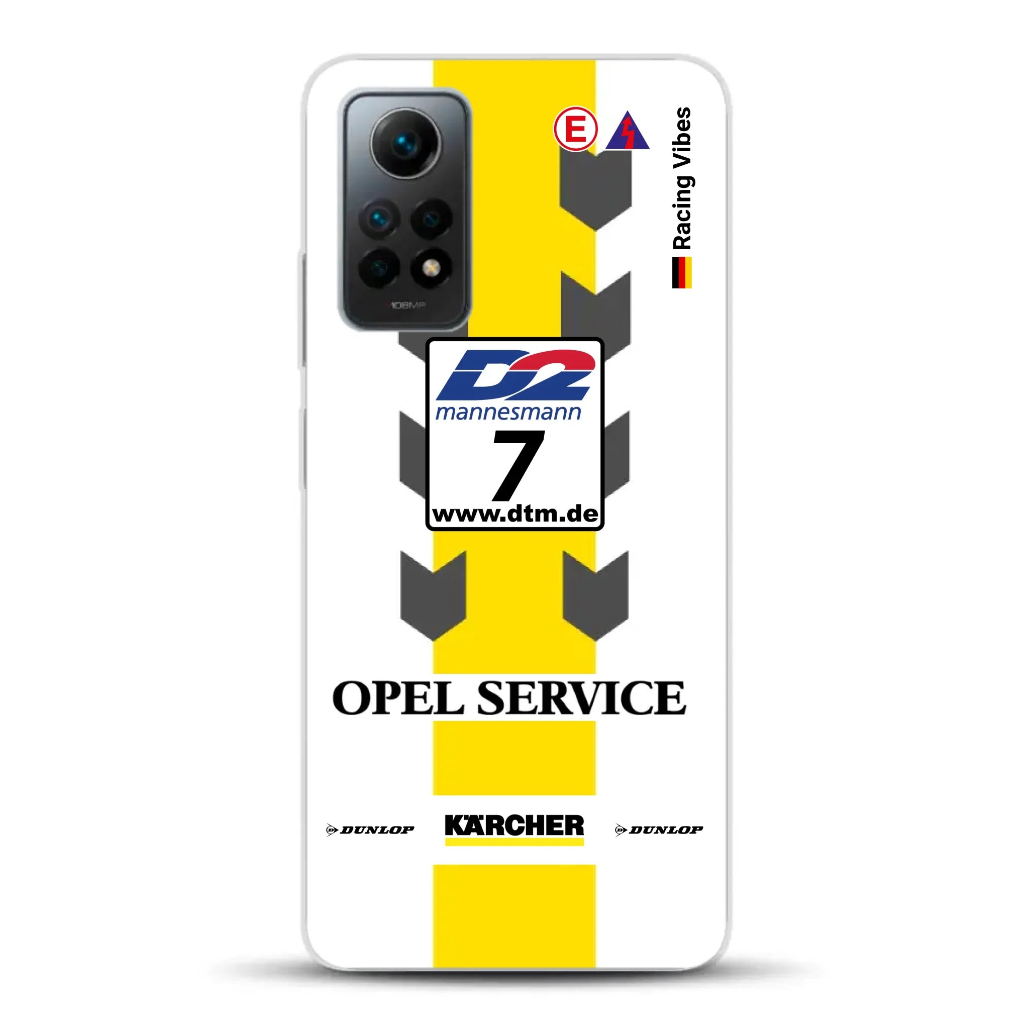 Astra V8 Coupé DTM #7 Team Phoenix 2000 Livery - Custodia per cellulare personalizzata per Xiaomi