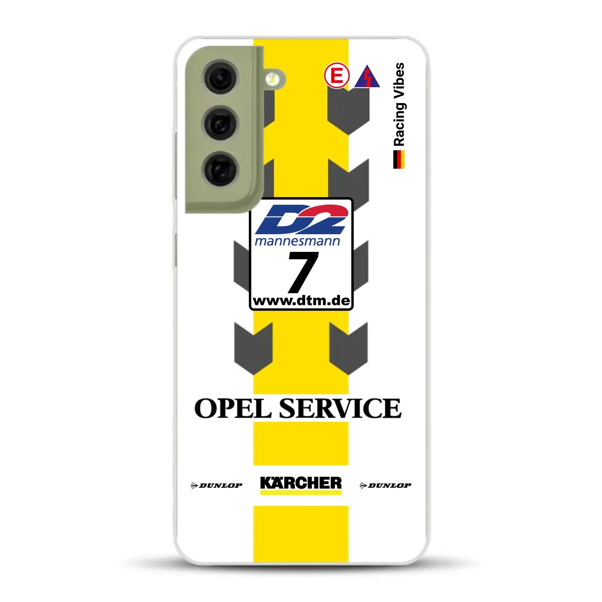 Astra V8 Coupé DTM #7 Team Phoenix 2000 Livery - Individuelle Handyhülle für Samsung