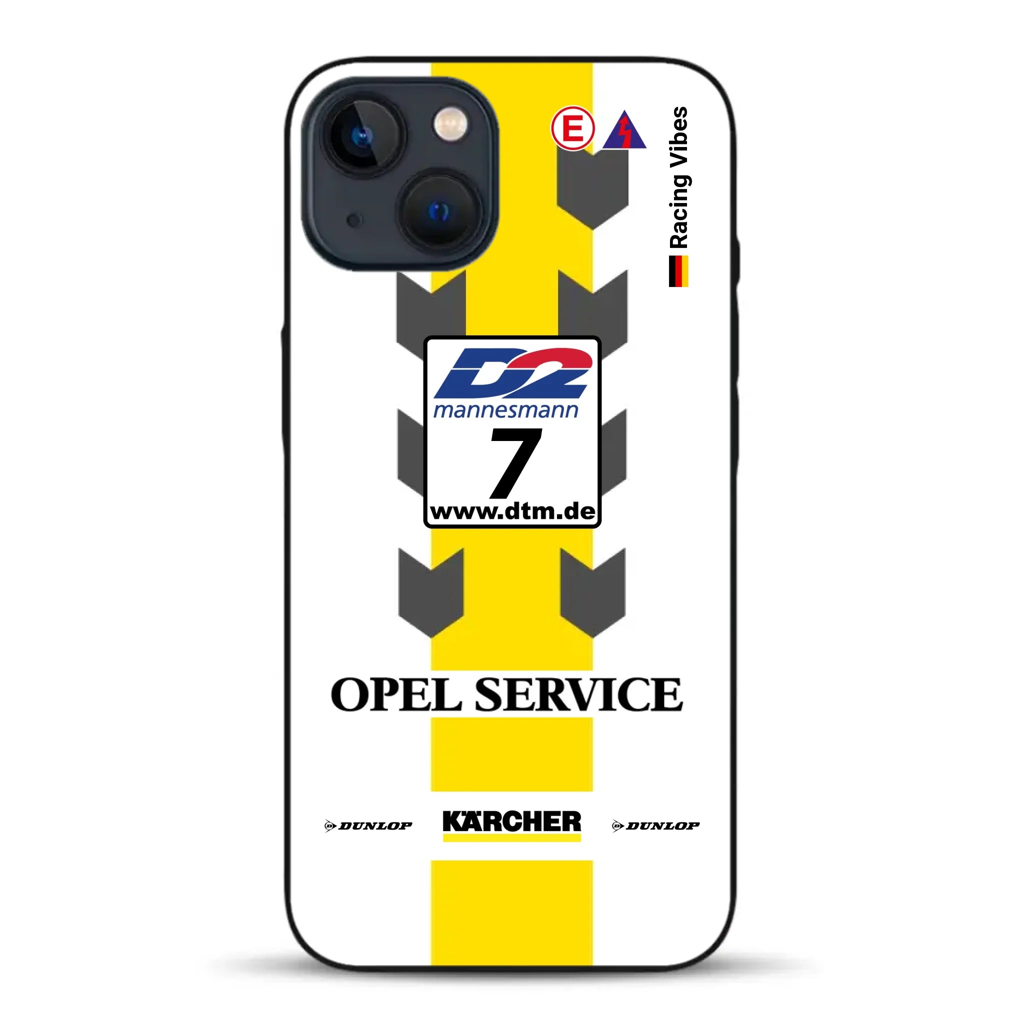 Astra V8 Coupé DTM #7 Team Phoenix 2000 Livery - Personnalisé coque pour iPhone
