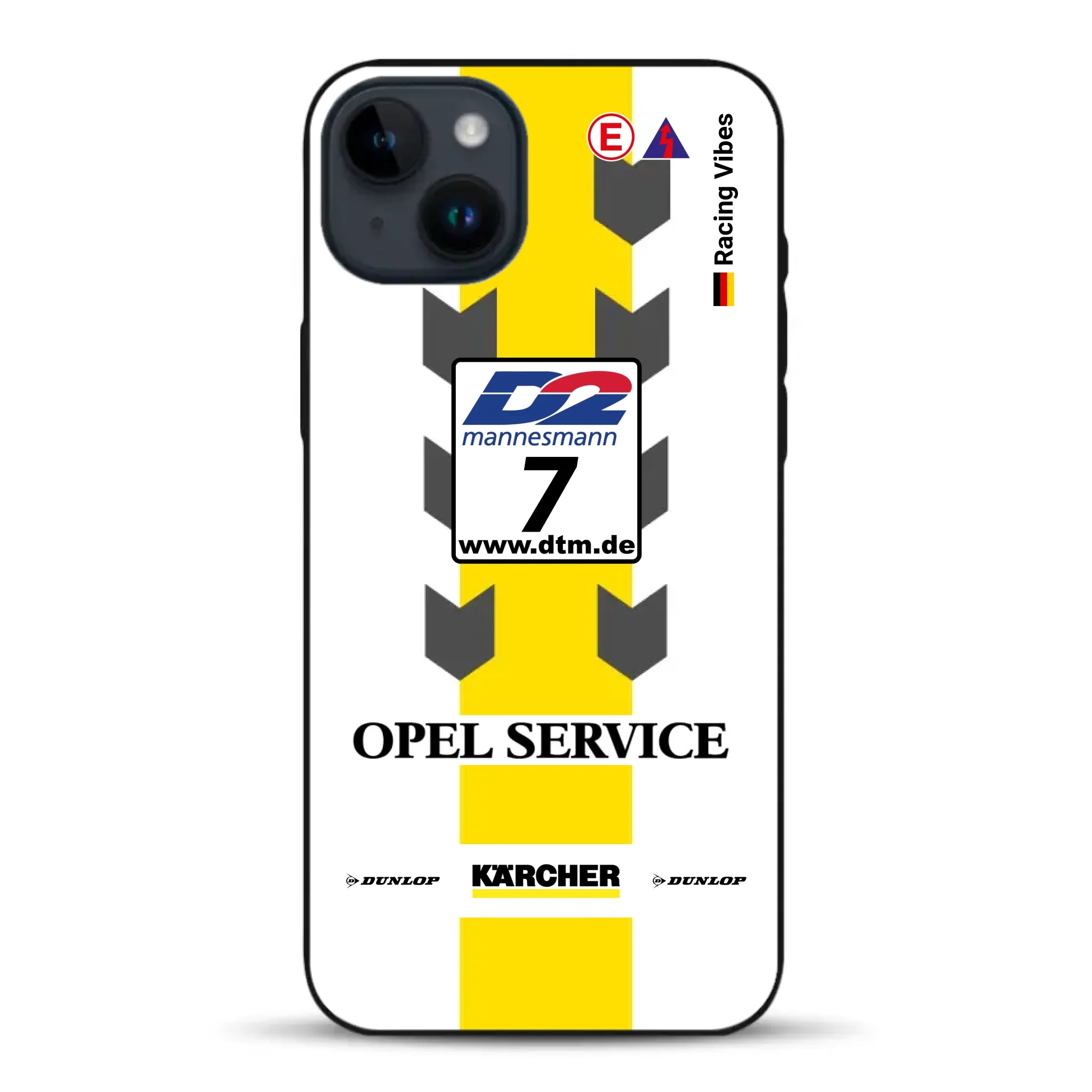 Astra V8 Coupé DTM #7 Team Phoenix 2000 Livery - Personnalisé coque pour iPhone