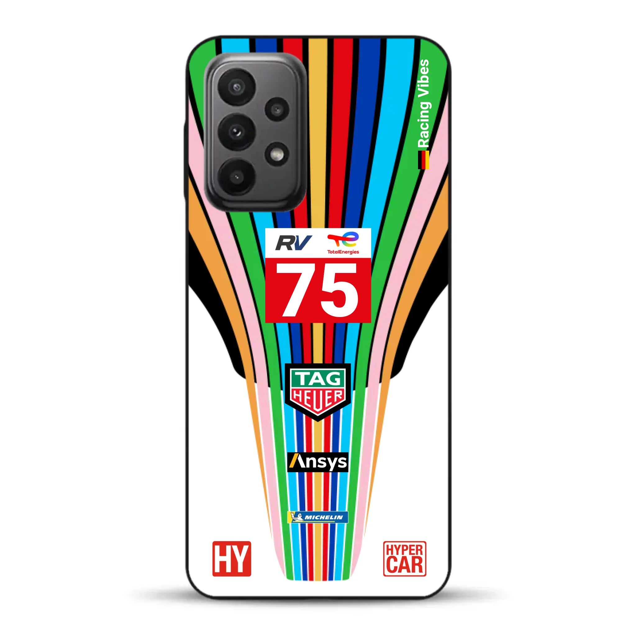 Porsche 963 #75 2023 Livery - Custodia per cellulare personalizzata per Samsung