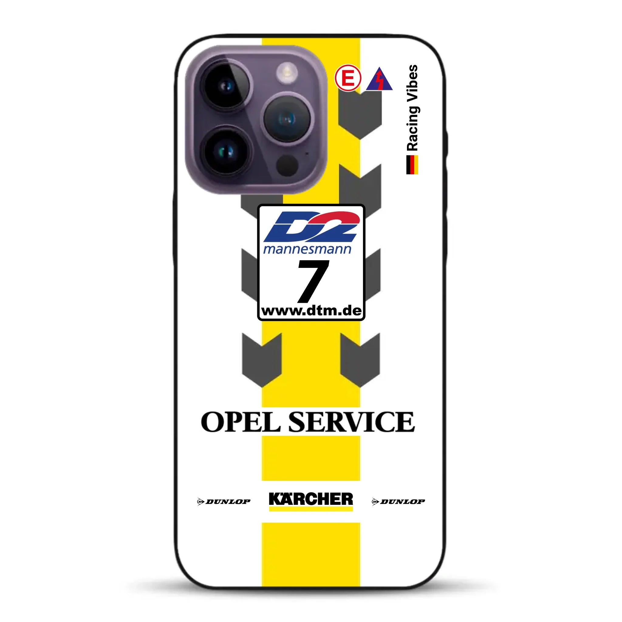 Astra V8 Coupé DTM #7 Team Phoenix 2000 Livery - Personnalisé coque pour iPhone