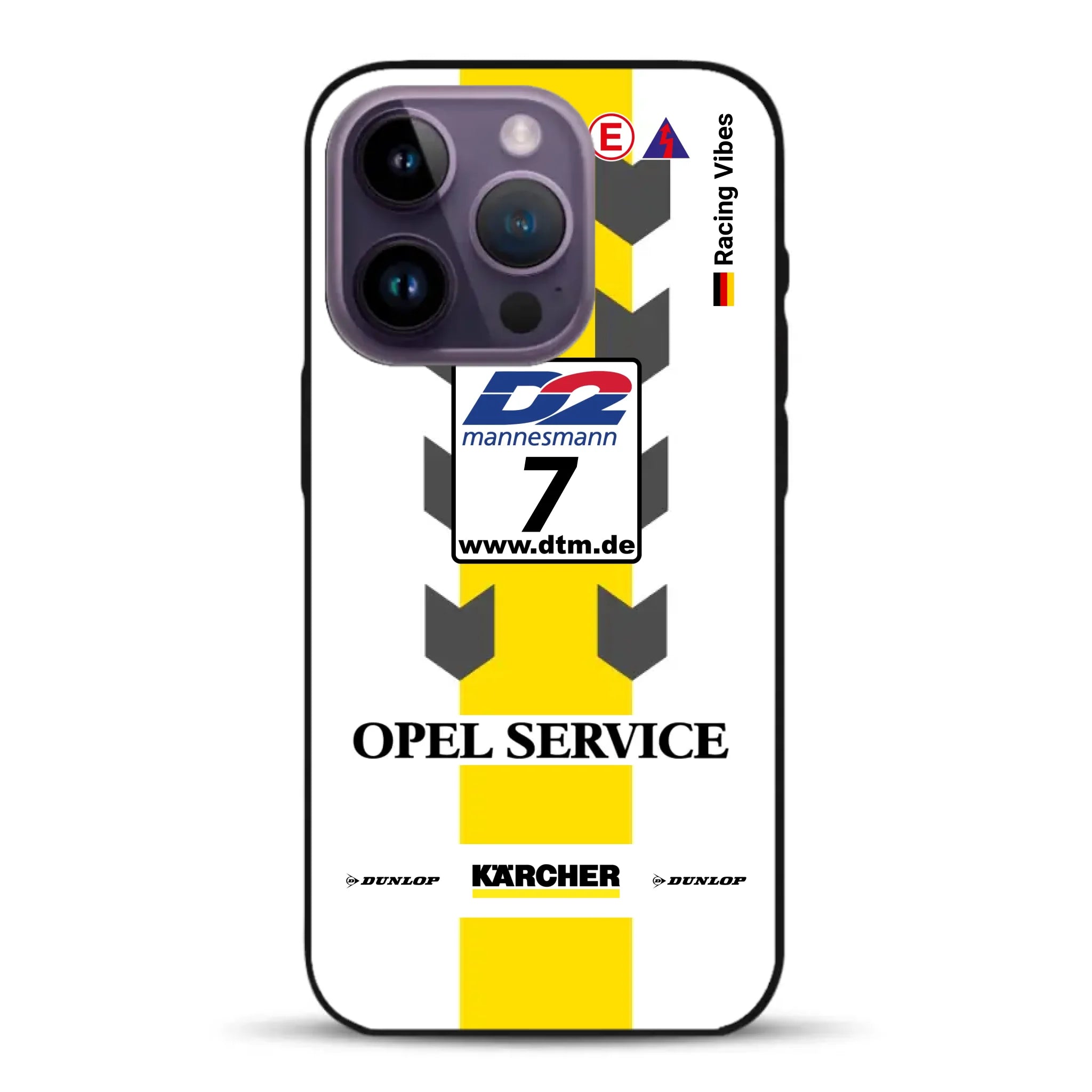 Astra V8 Coupé DTM #7 Team Phoenix 2000 Livery - Personnalisé coque pour iPhone
