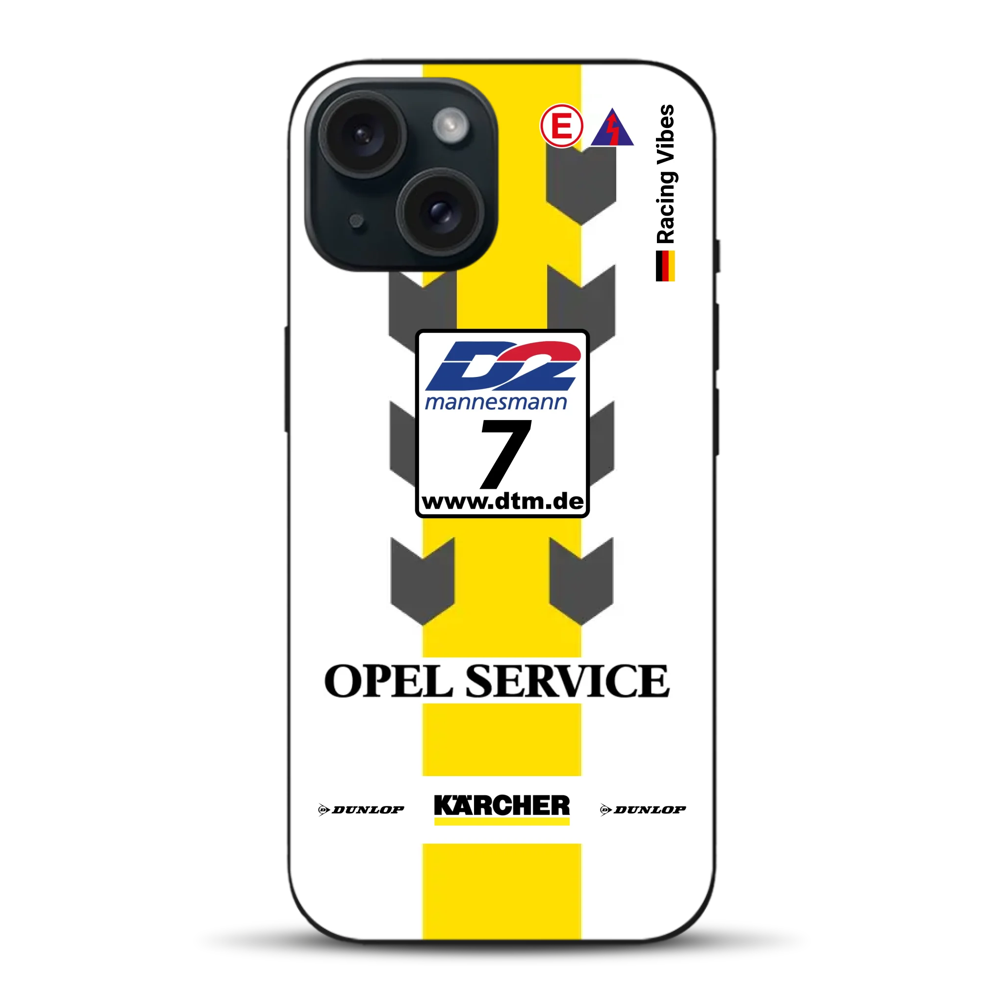 Astra V8 Coupé DTM #7 Team Phoenix 2000 Livery - Personnalisé coque pour iPhone