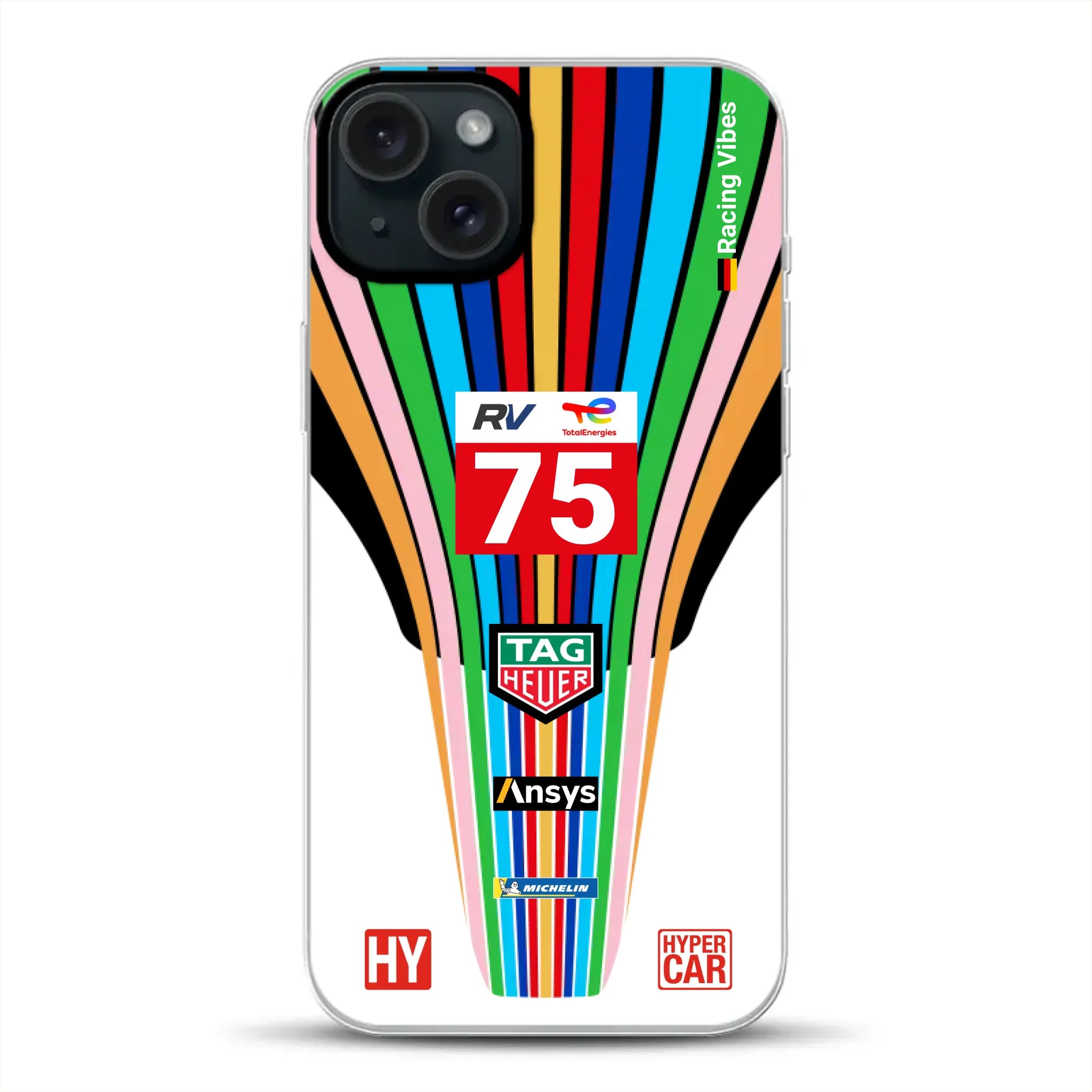 Porsche 963 #75 2023 Livery - Individuelle Handyhülle für iPhone