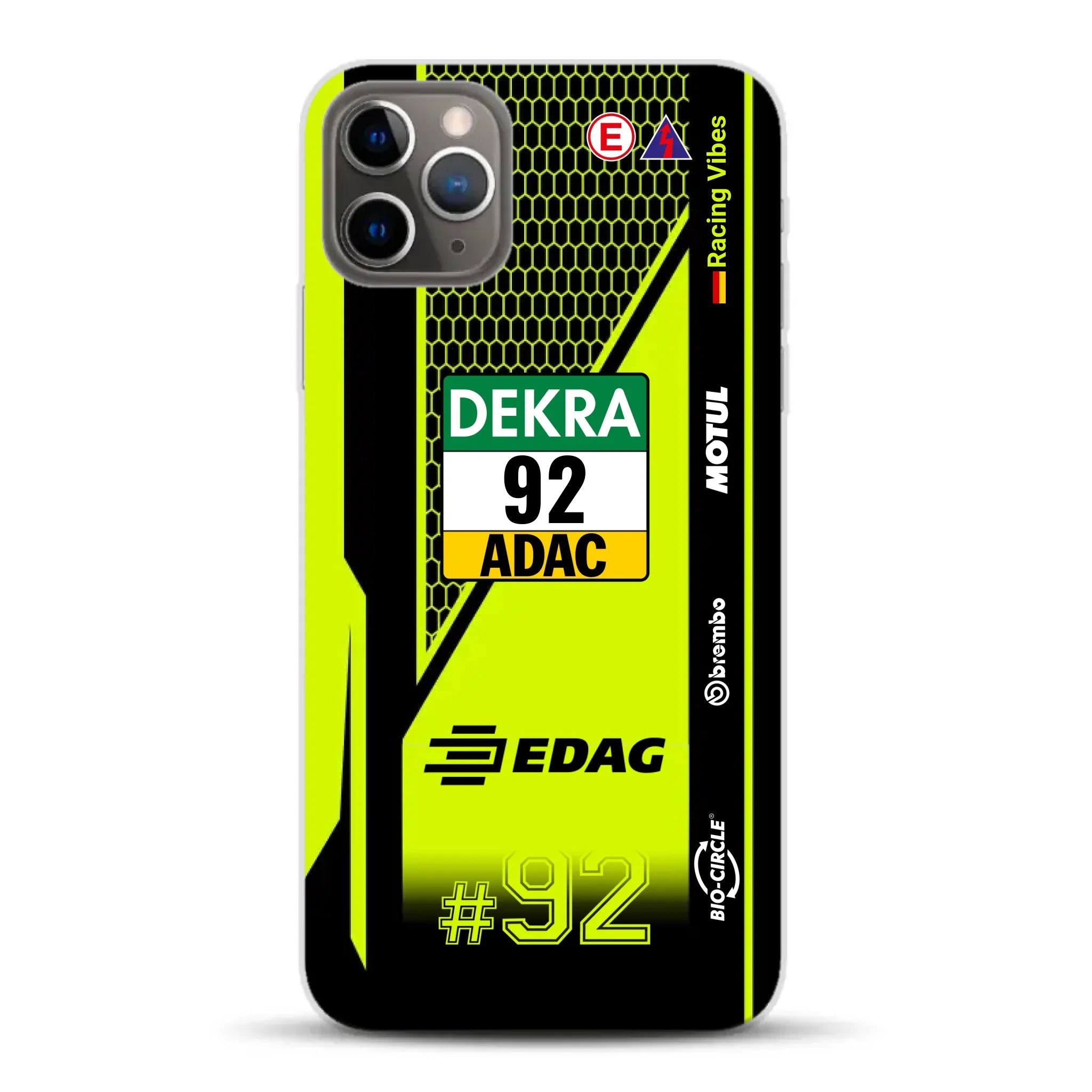 Huracán GT3 EVO2 #92 DTM Champion 2024 Livery - Custodia per cellulare personalizzata per iPhone