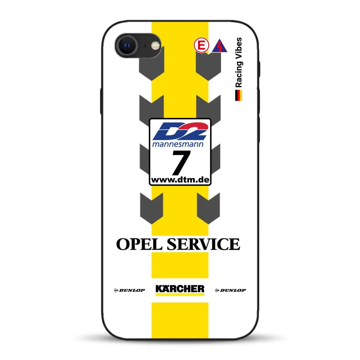 Astra V8 Coupé DTM #7 Team Phoenix 2000 Livery - Personnalisé coque pour iPhone