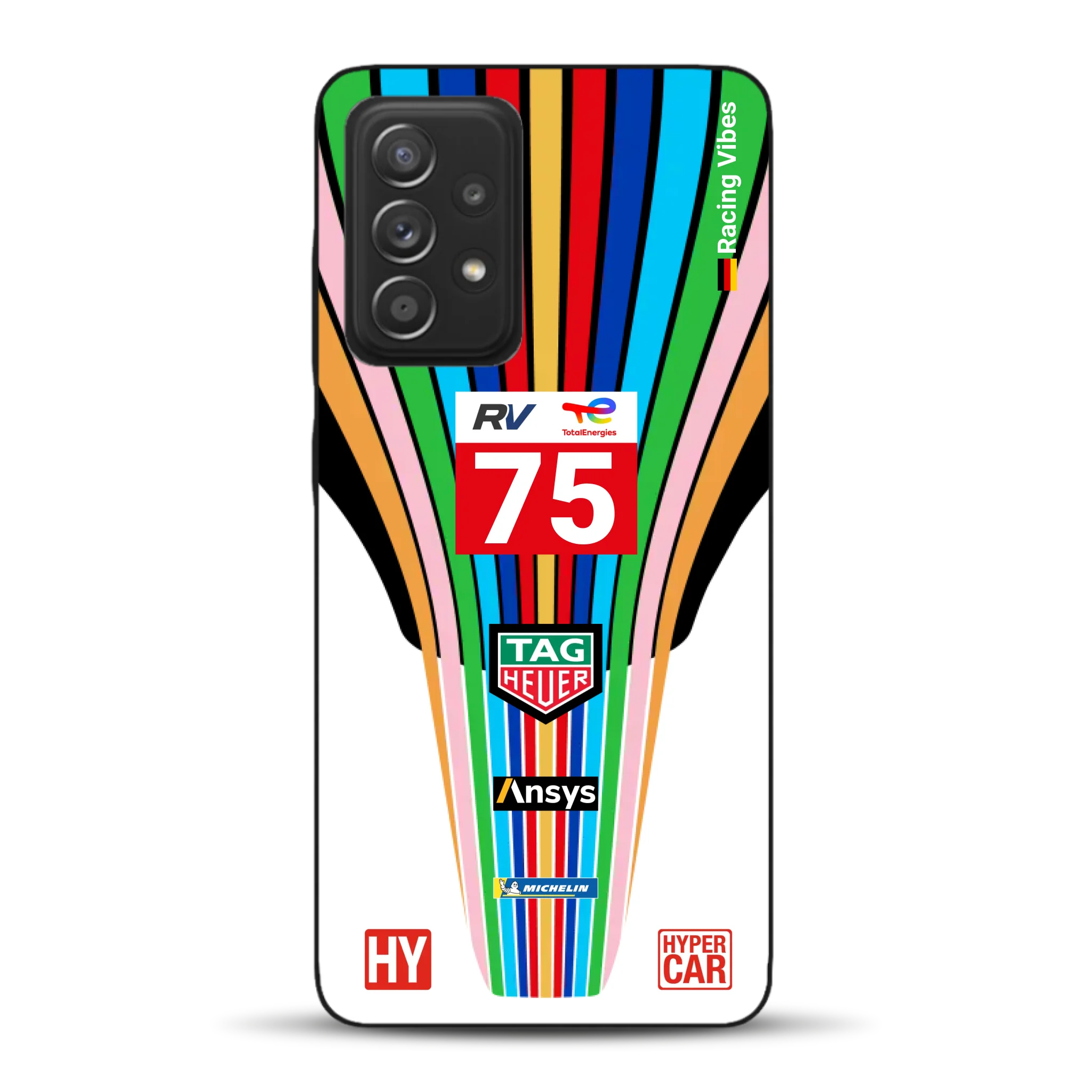 Porsche 963 #75 2023 Livery - Custodia per cellulare personalizzata per Samsung