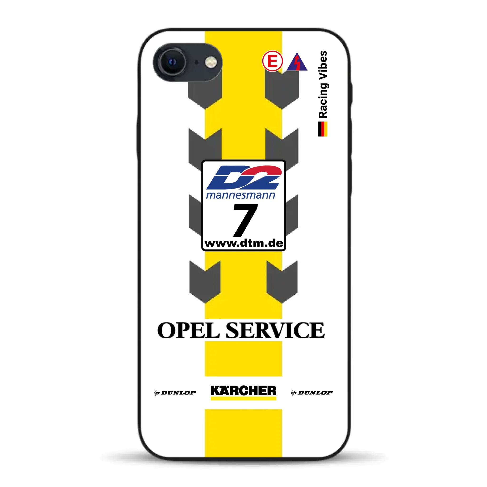 Astra V8 Coupé DTM #7 Team Phoenix 2000 Livery - Personnalisé coque pour iPhone