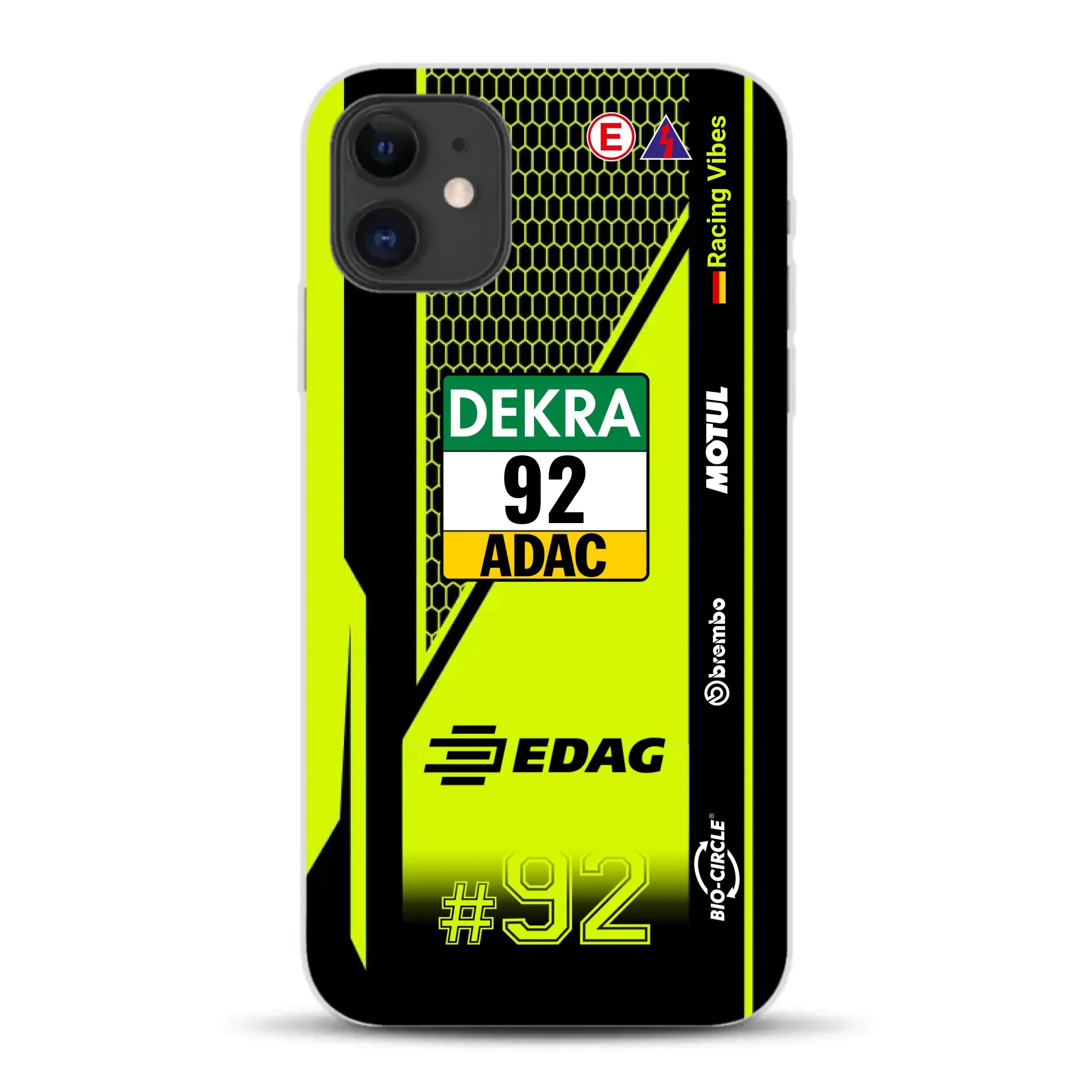 Huracán GT3 EVO2 #92 DTM Champion 2024 Livery - Custodia per cellulare personalizzata per iPhone