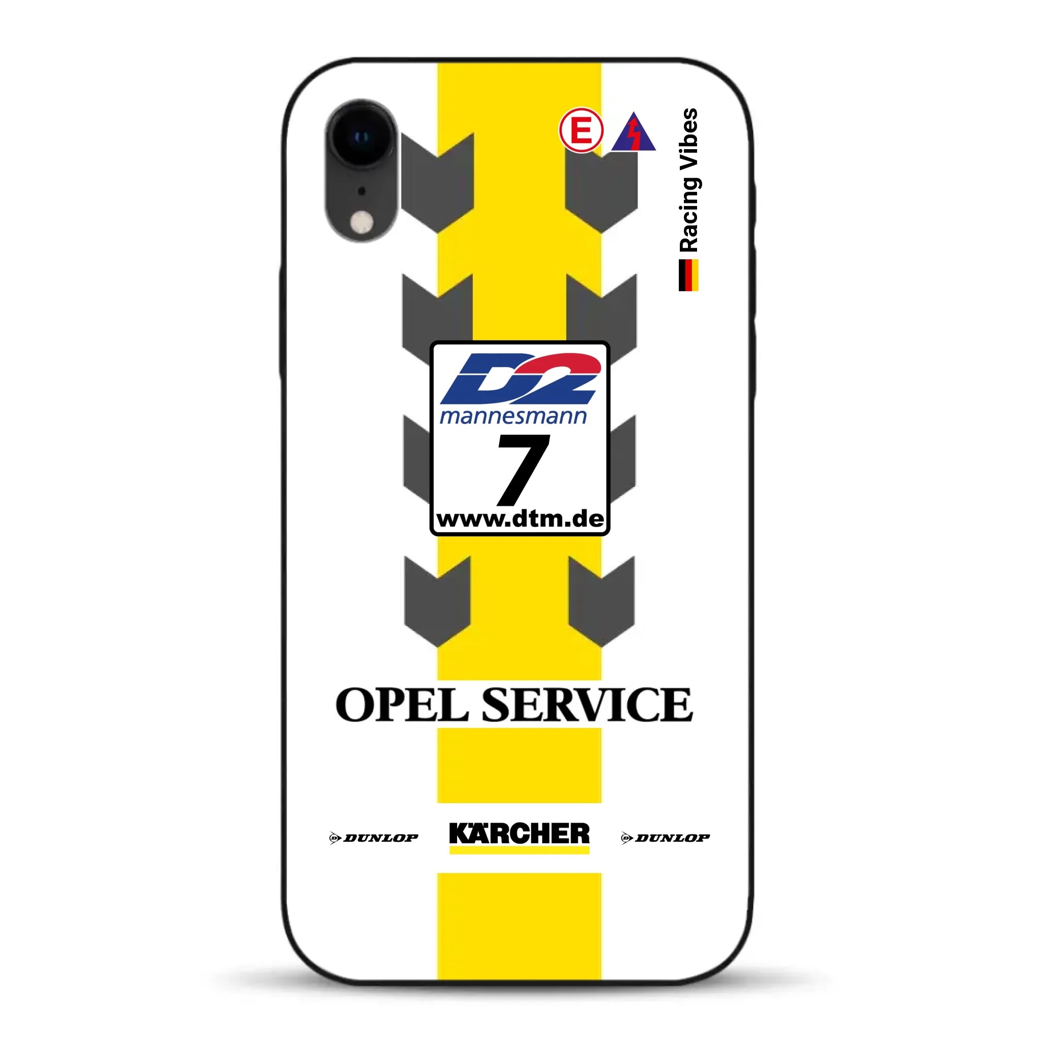 Astra V8 Coupé DTM #7 Team Phoenix 2000 Livery - Personnalisé coque pour iPhone