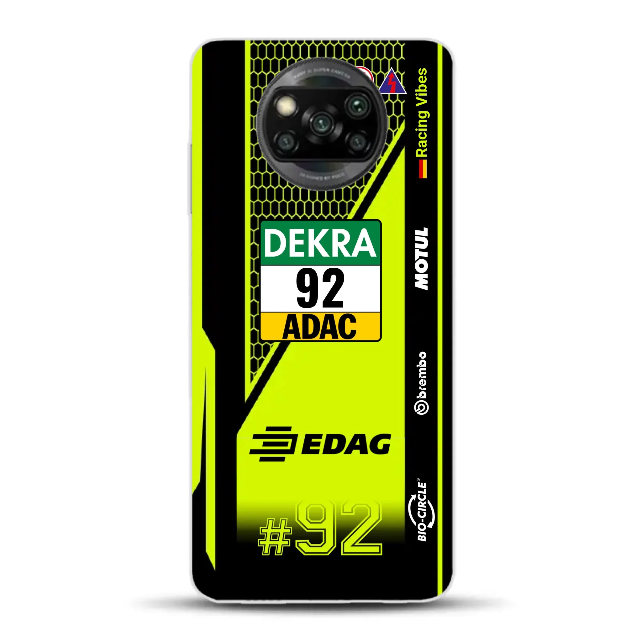 Huracán GT3 EVO2 #92 DTM Champion 2024 Livery - Personnalisé coque pour Xiaomi