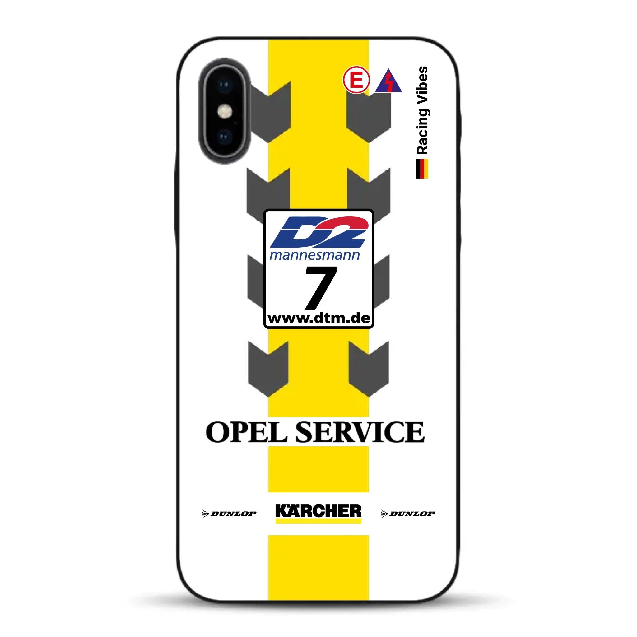 Astra V8 Coupé DTM #7 Team Phoenix 2000 Livery - Personnalisé coque pour iPhone